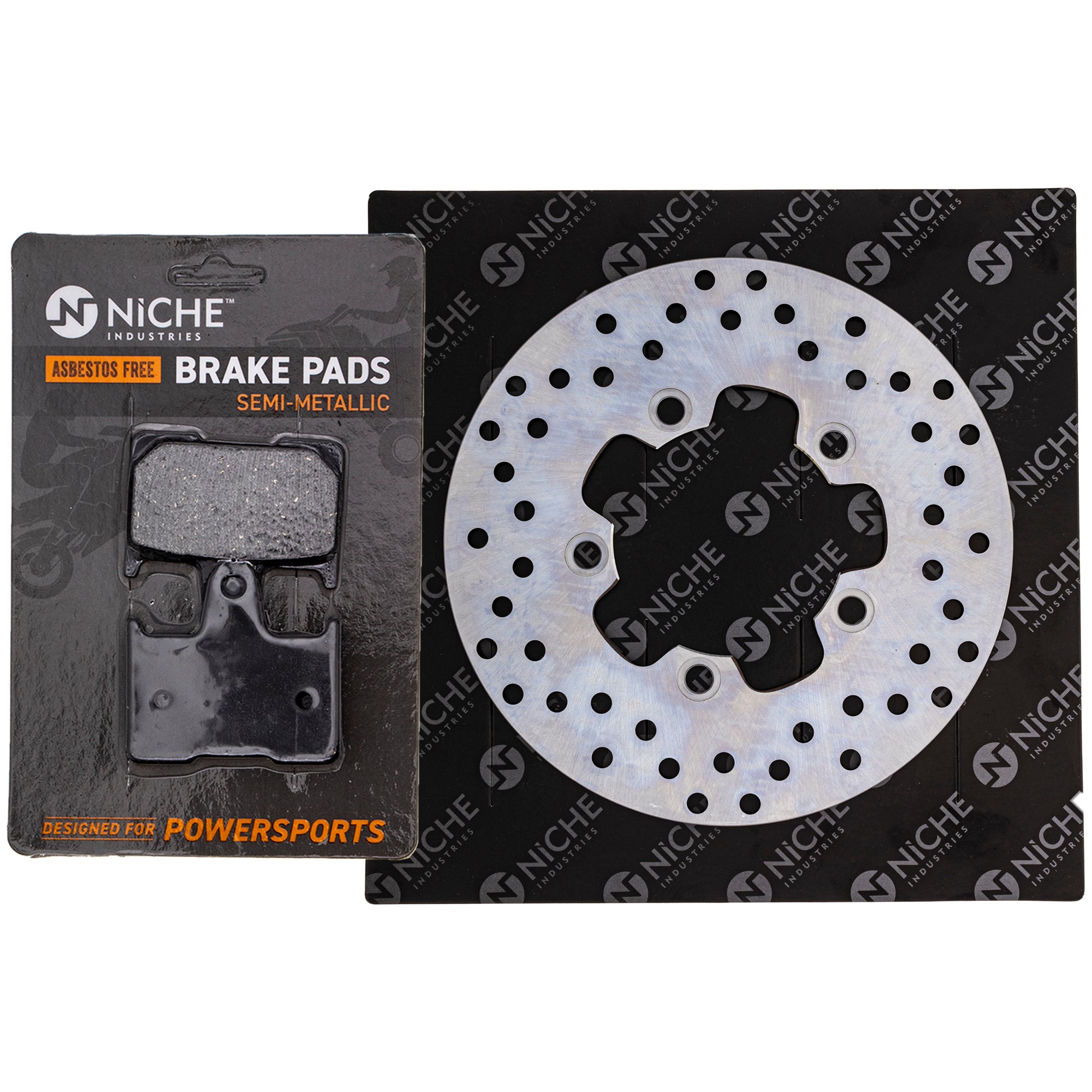 Single Rotor & Brake Pads Set for zOTHER Suzuki Kawasaki Honda Harley Davidson GSXR750 NICHE MK1006450