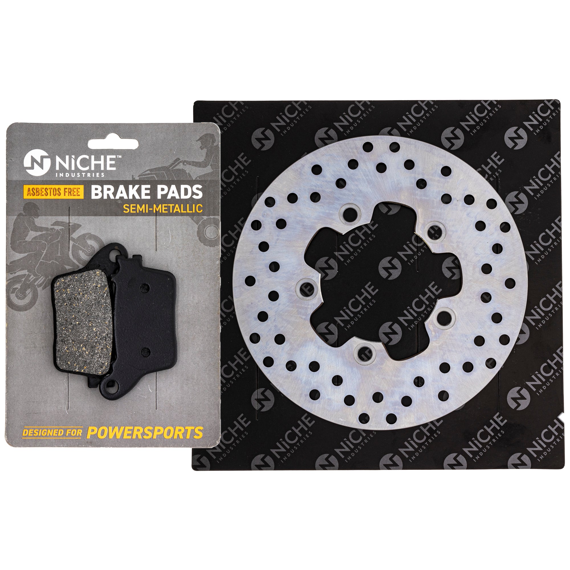 Single Rotor & Brake Pads Set for zOTHER Yamaha Suzuki Kawasaki Honda GSXR750 GSXR600 NICHE MK1006451