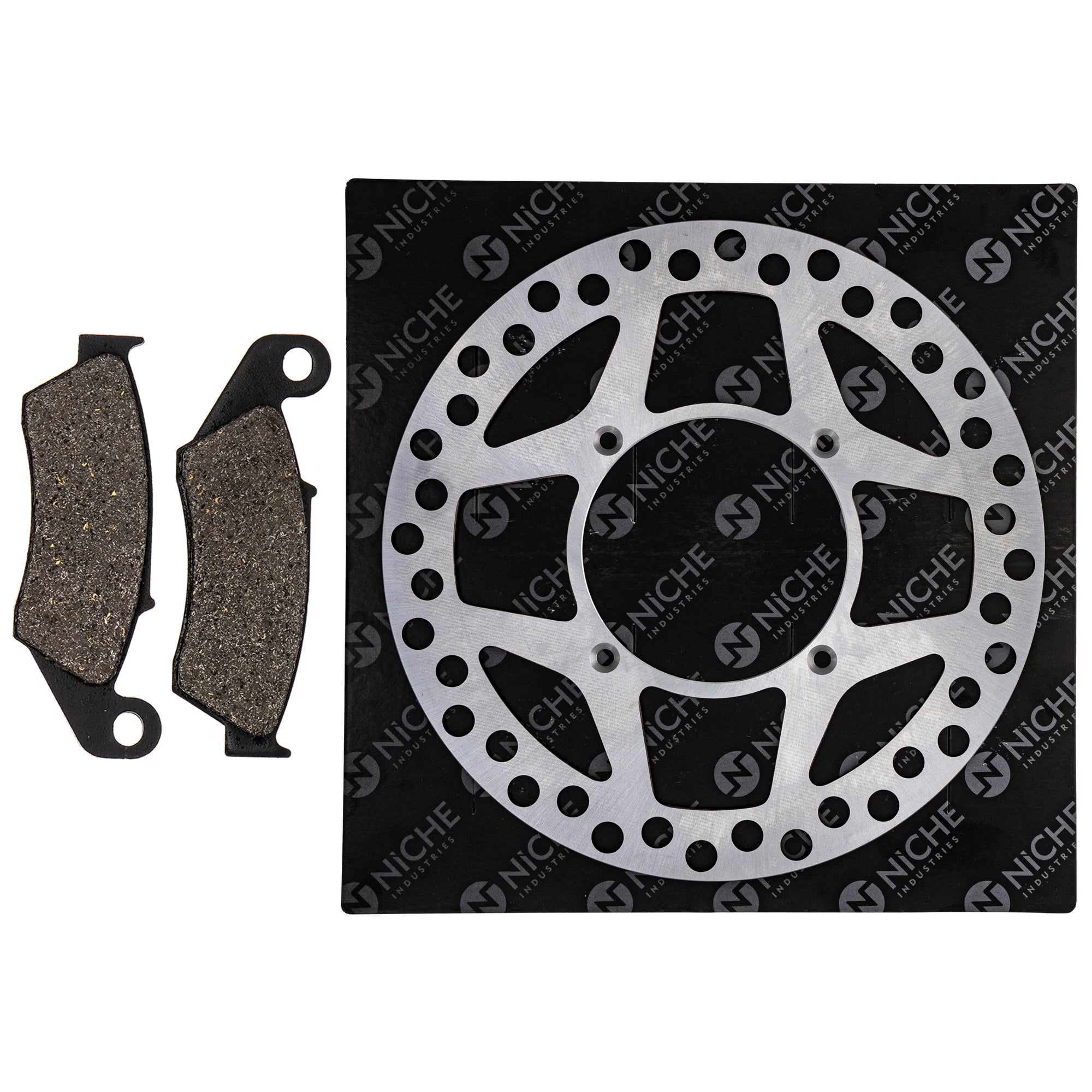 Single Rotor & Brake Pads Set for zOTHER Honda KX500 KX250 KX125 KLX650R 45105-MY6-415 NICHE MK1006516