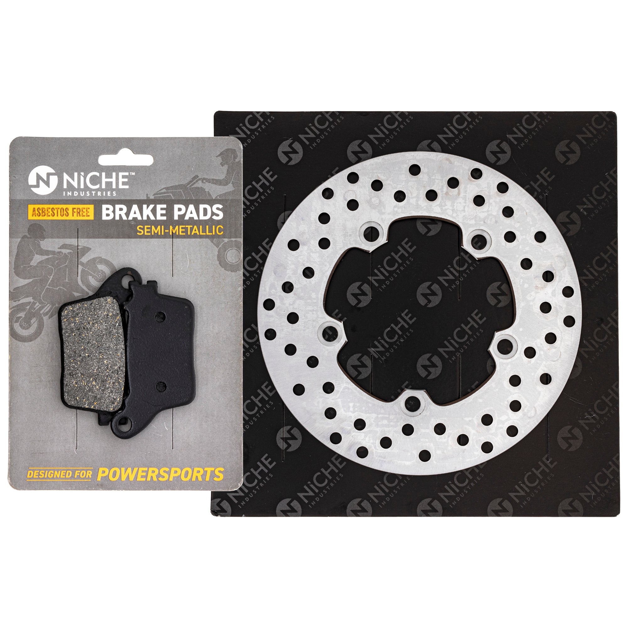 Single Rotor & Brake Pads Set for zOTHER Honda YZF 06435-MEL-D23 69100-47820 43082-0115 NICHE MK1006521