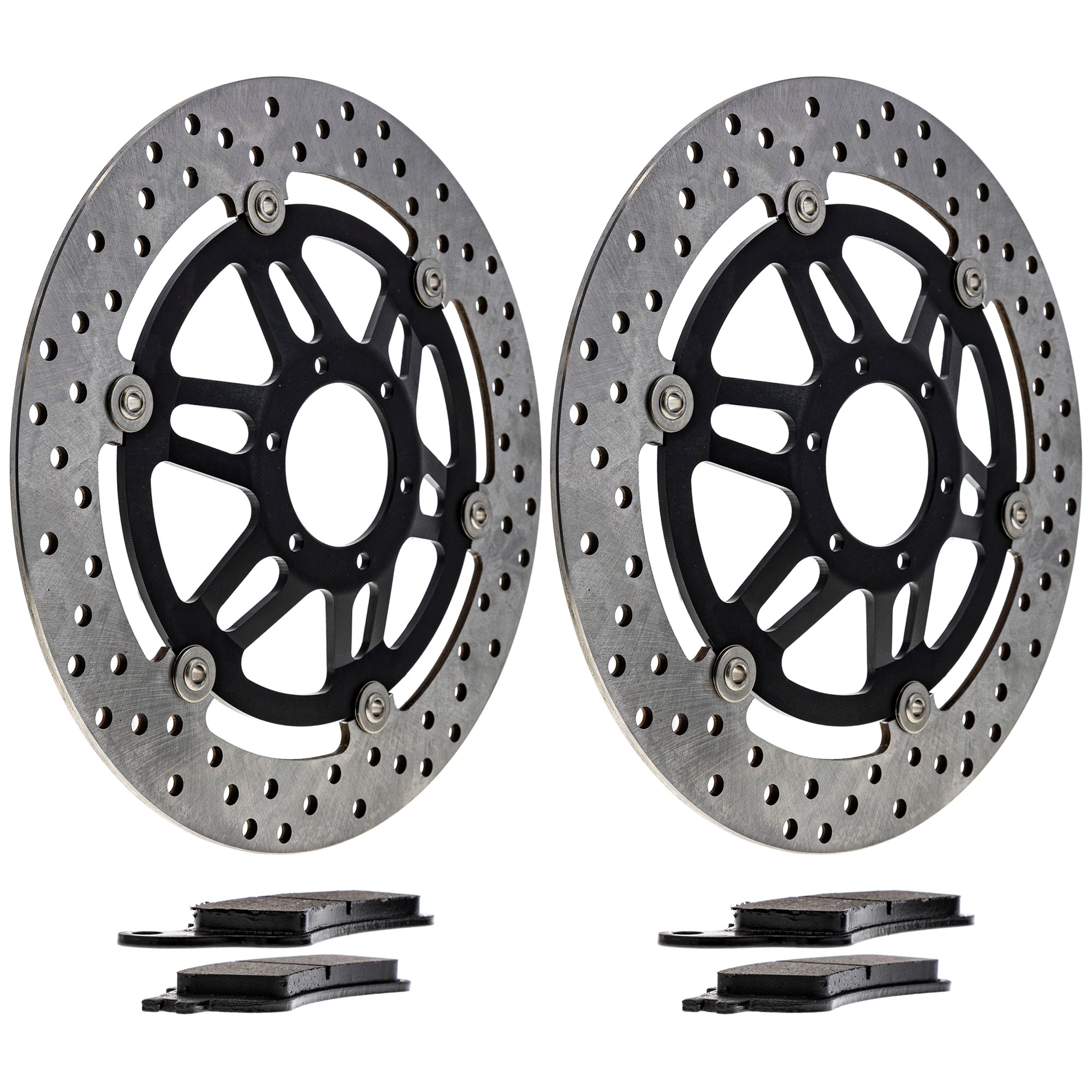 Front Brake Rotors and Pads Kit for zOTHER Yamaha Suzuki Kawasaki Honda Goldwing NICHE MK1006528