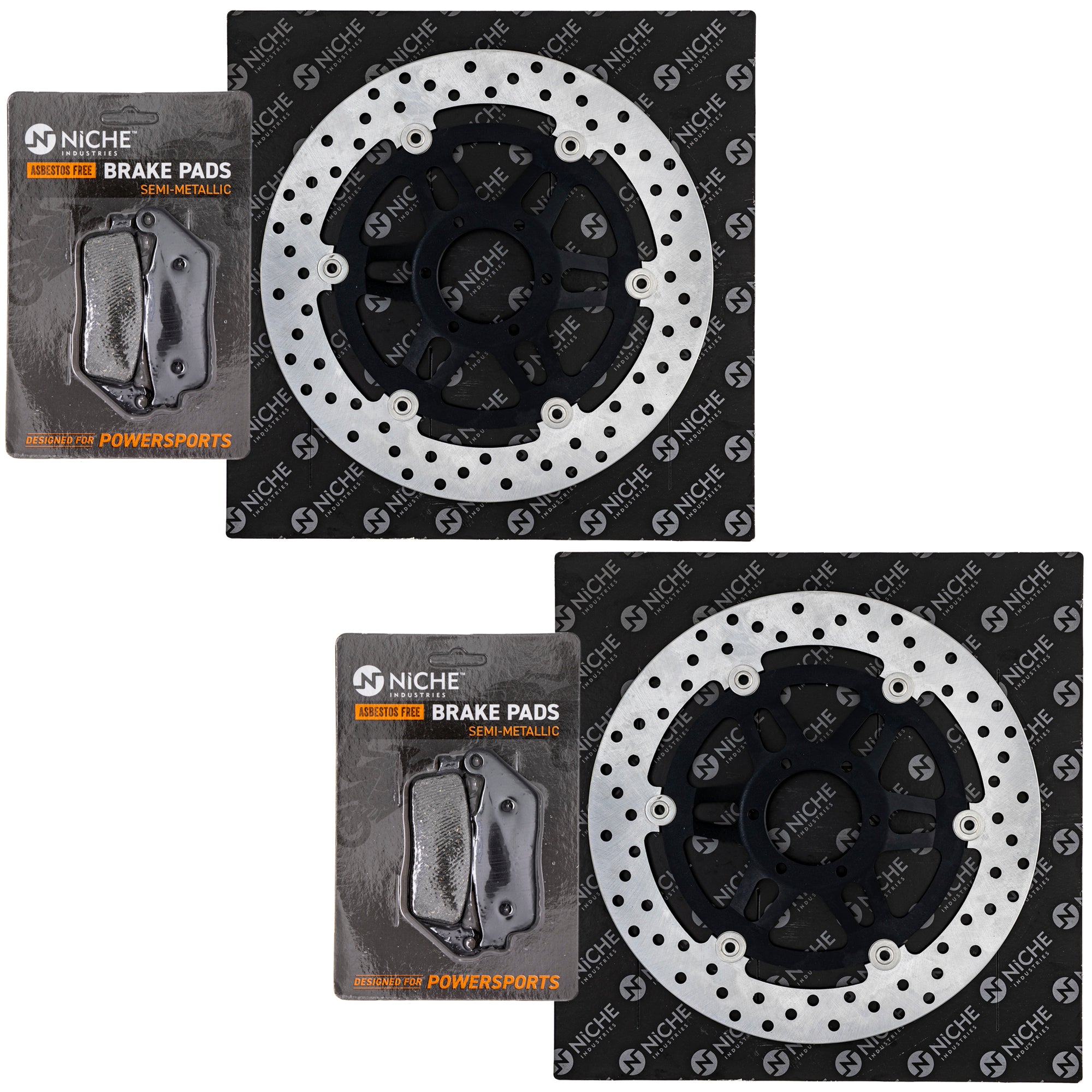 NICHE MK1006529 Brake Pad Set for zOTHER Suzuki Kawasaki Goldwing
