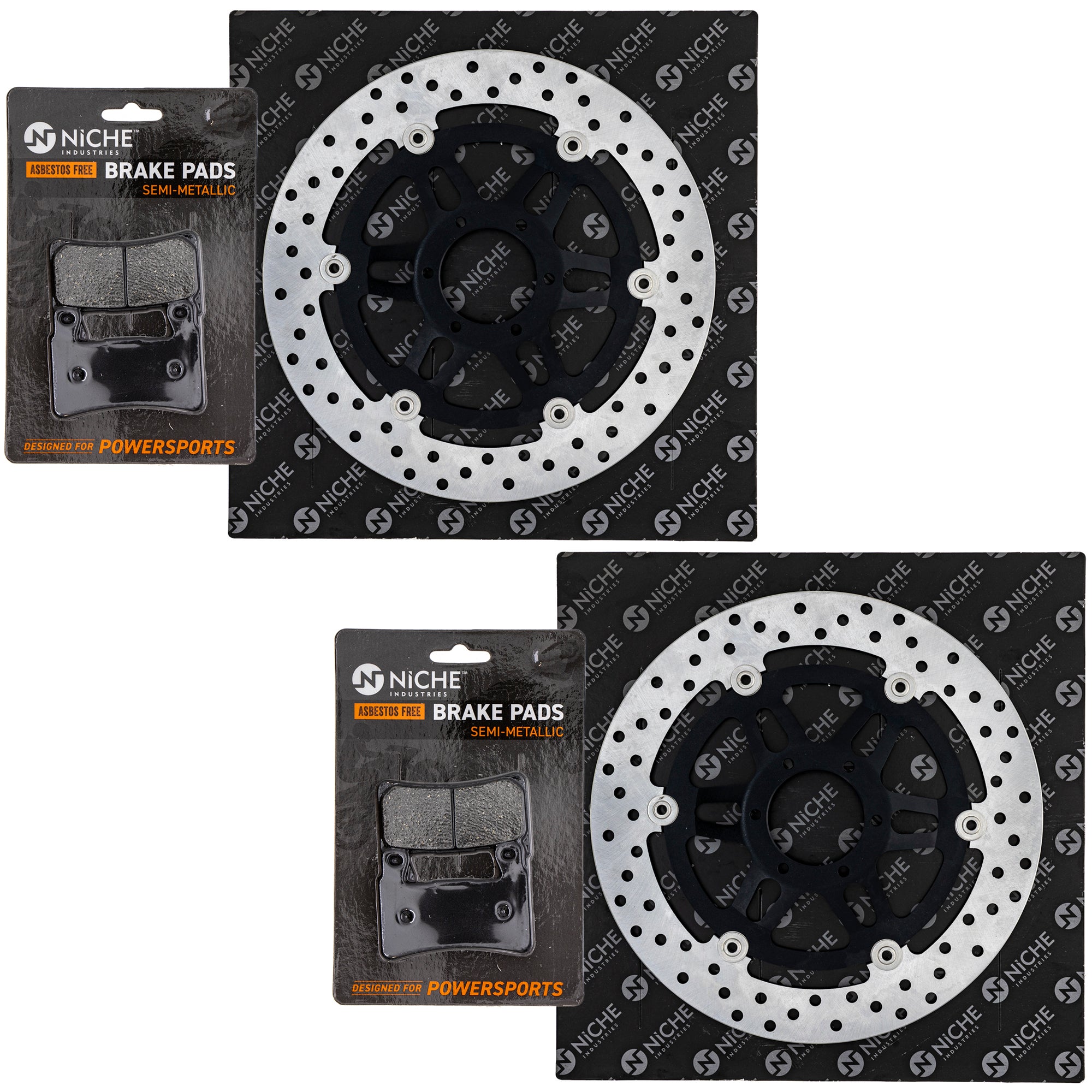 NICHE MK1006530 Brake Pad Set for zOTHER Suzuki Kawasaki CBR600F4