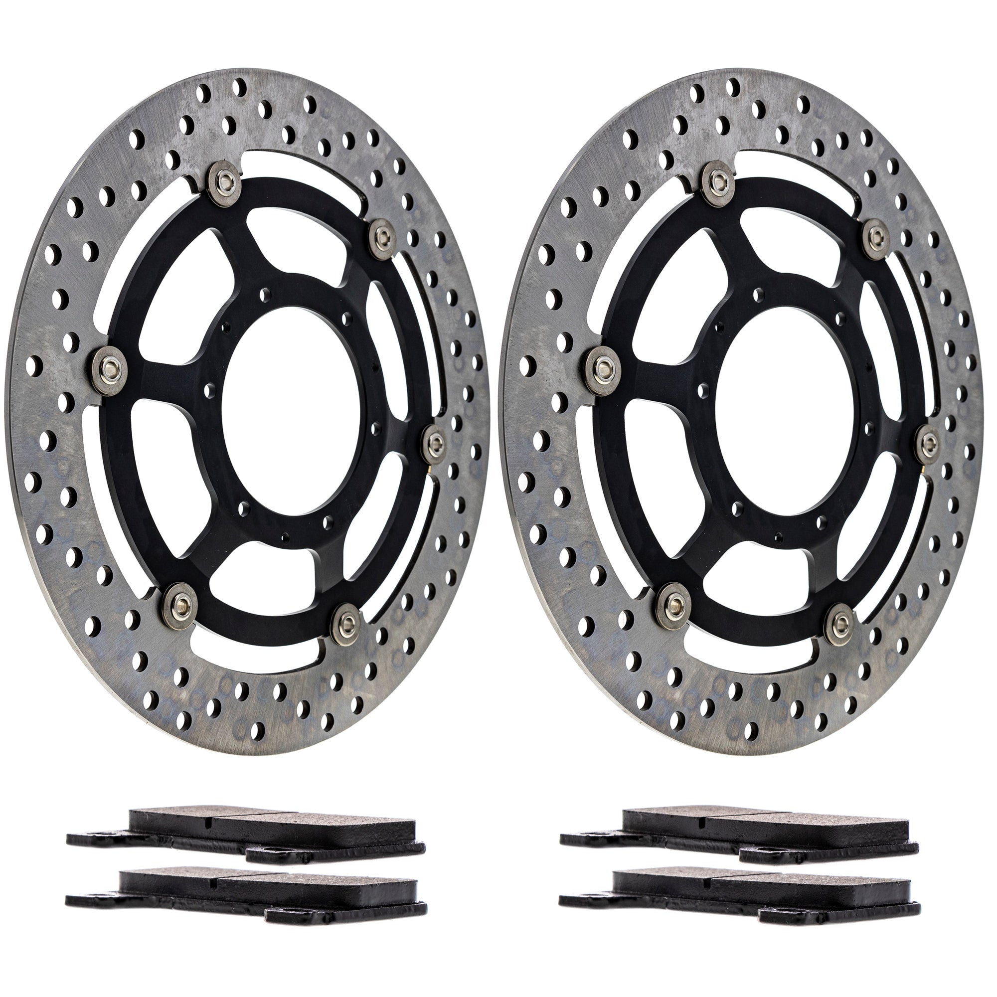 Front Brake Rotors and Pads Kit for zOTHER KTM Kawasaki Honda Ducati BRP Can-Am Ski-Doo NICHE MK1006548