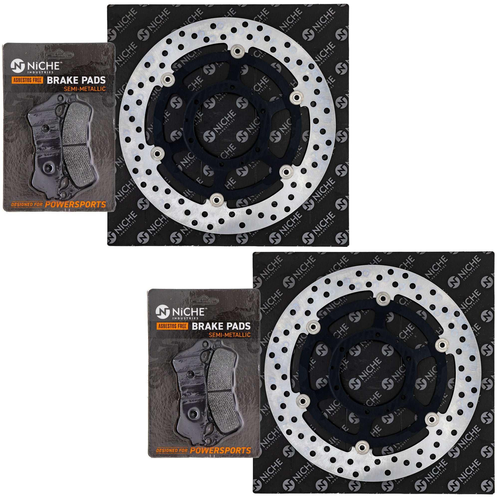 NICHE MK1006550 Brake Pad Set for zOTHER Victory Triumph KTM BMW