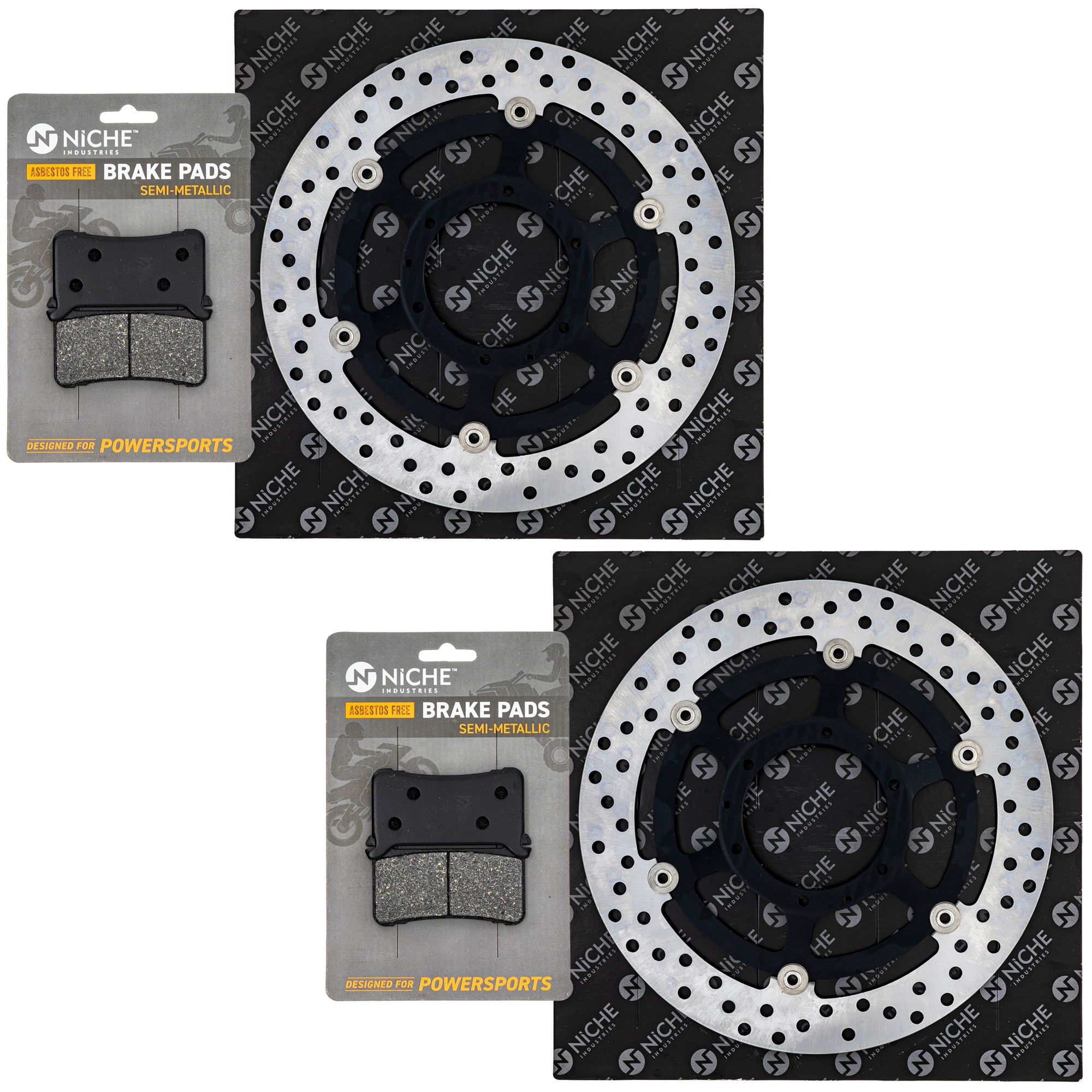 NICHE MK1006551 Brake Pad Set for zOTHER Yamaha CBR600RR