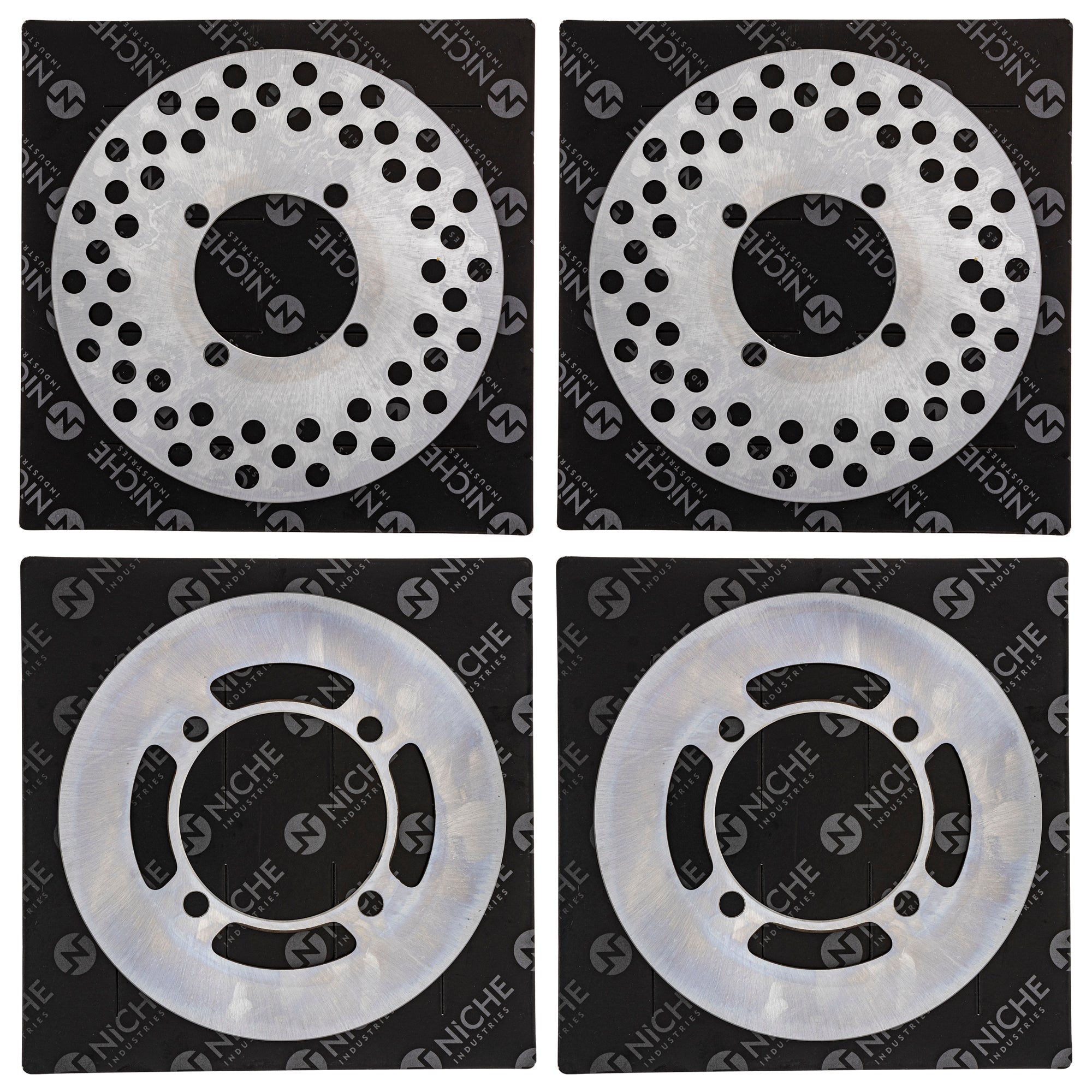 Brake Rotors Set Front/Rear for zOTHER GEM Rhino NICHE MK1006558