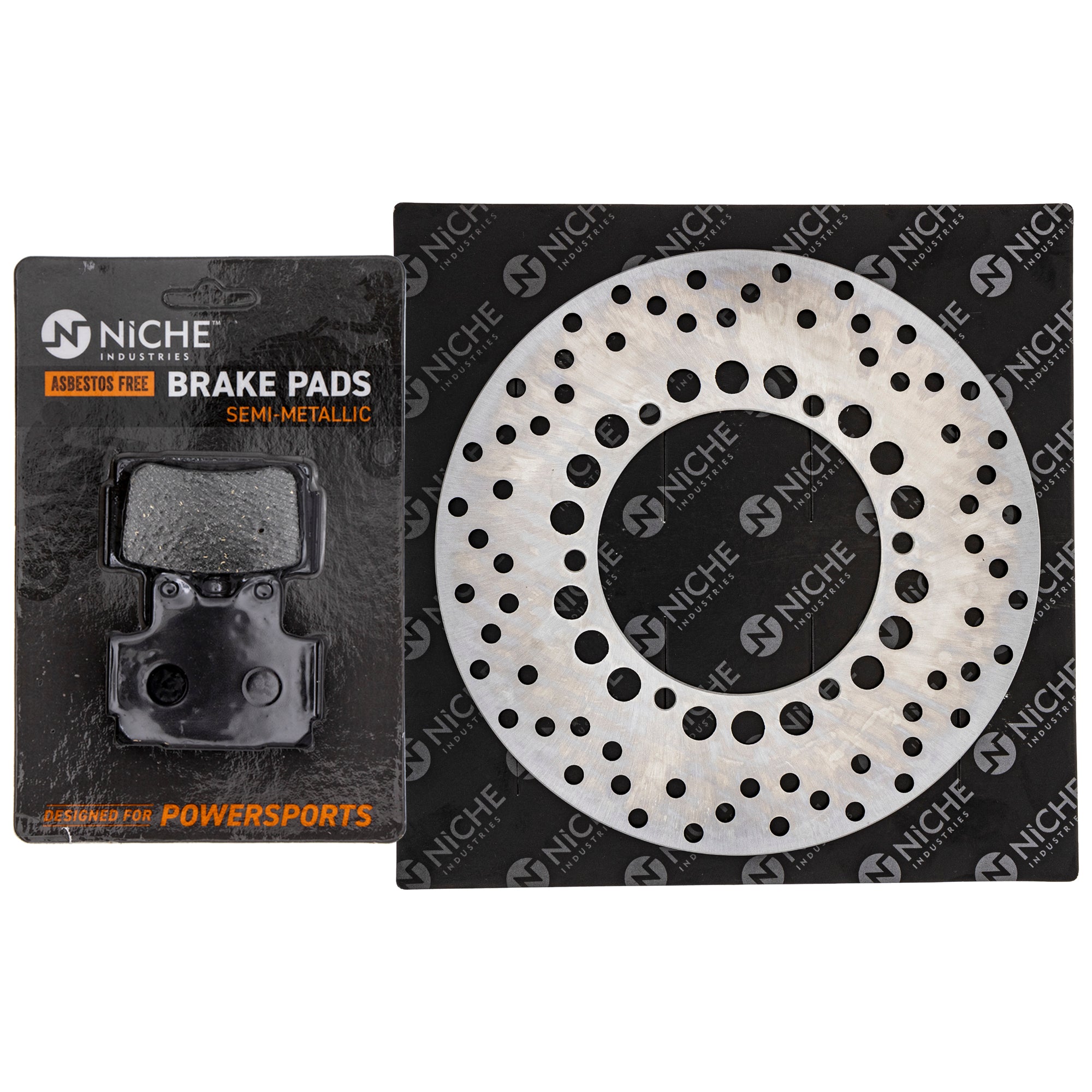 Single Rotor & Brake Pads Set for zOTHER Suzuki Kawasaki 4AP-W0046-00-00 NICHE MK1006566