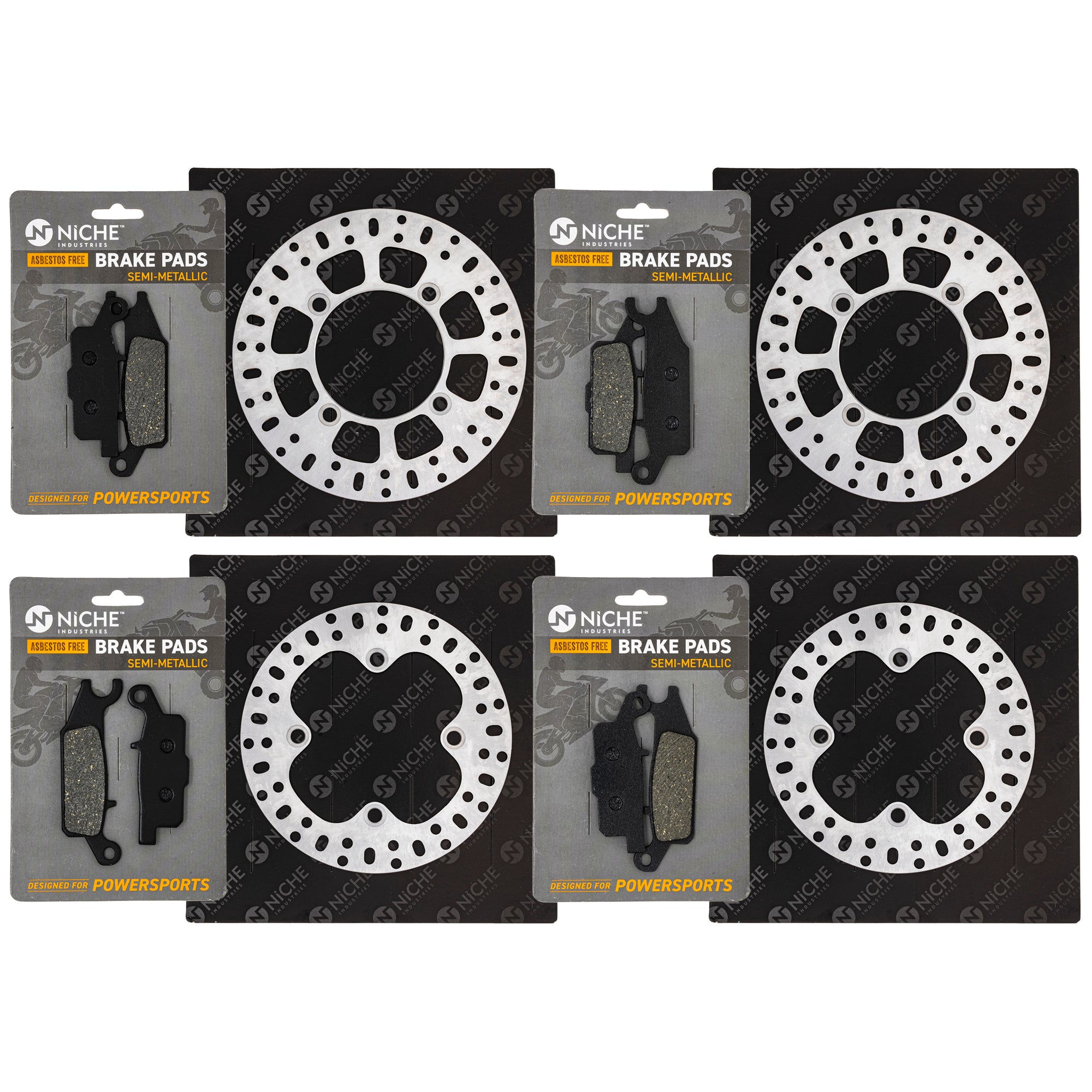 Brake Rotors & Pads Kit Yamaha | NICHE PARTS