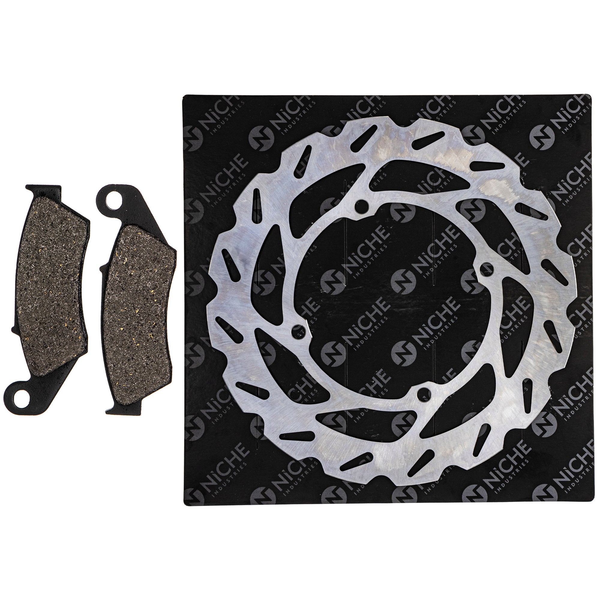 Single Rotor & Brake Pads Set for zOTHER Yamaha Suzuki Kawasaki Honda RMZ450 RMZ250 NICHE MK1006607