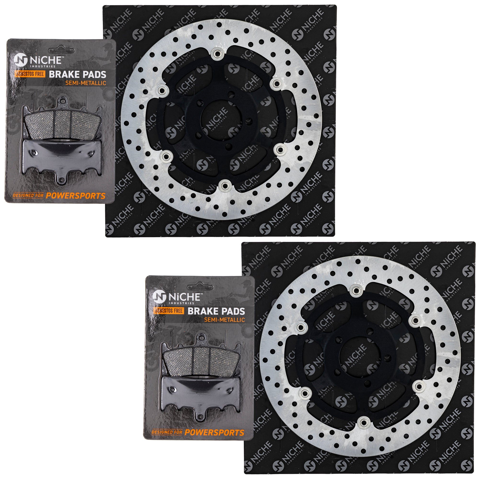 NICHE MK1006613 Brake Pad Set for zOTHER Yamaha Suzuki Kawasaki