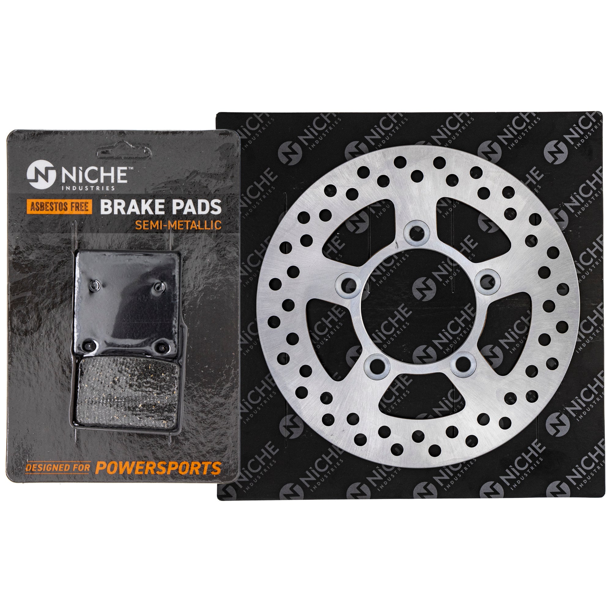 Single Rotor & Brake Pads Set for zOTHER Triumph Ducati BMW Ninja 43082-1200 43082-1257 NICHE MK1006622