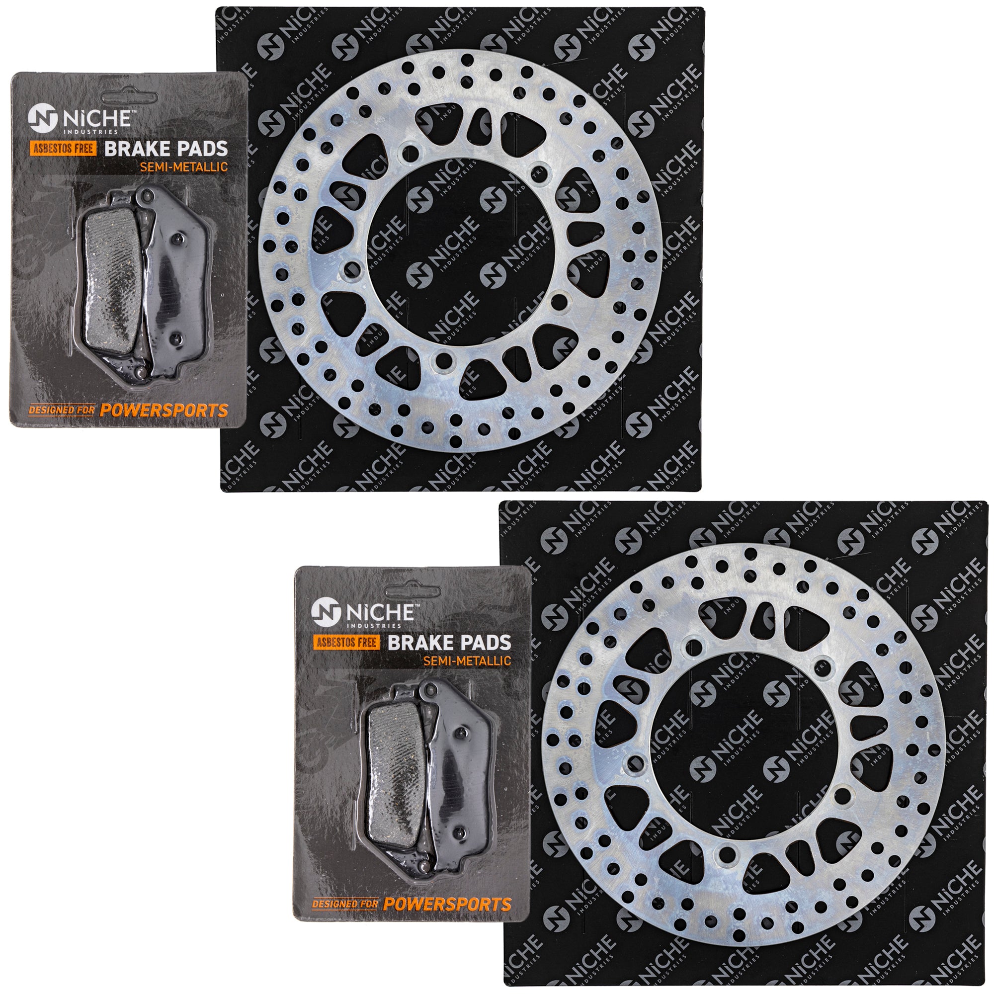 NICHE MK1006634 Brake Pad Set for zOTHER Suzuki Kawasaki Burgman