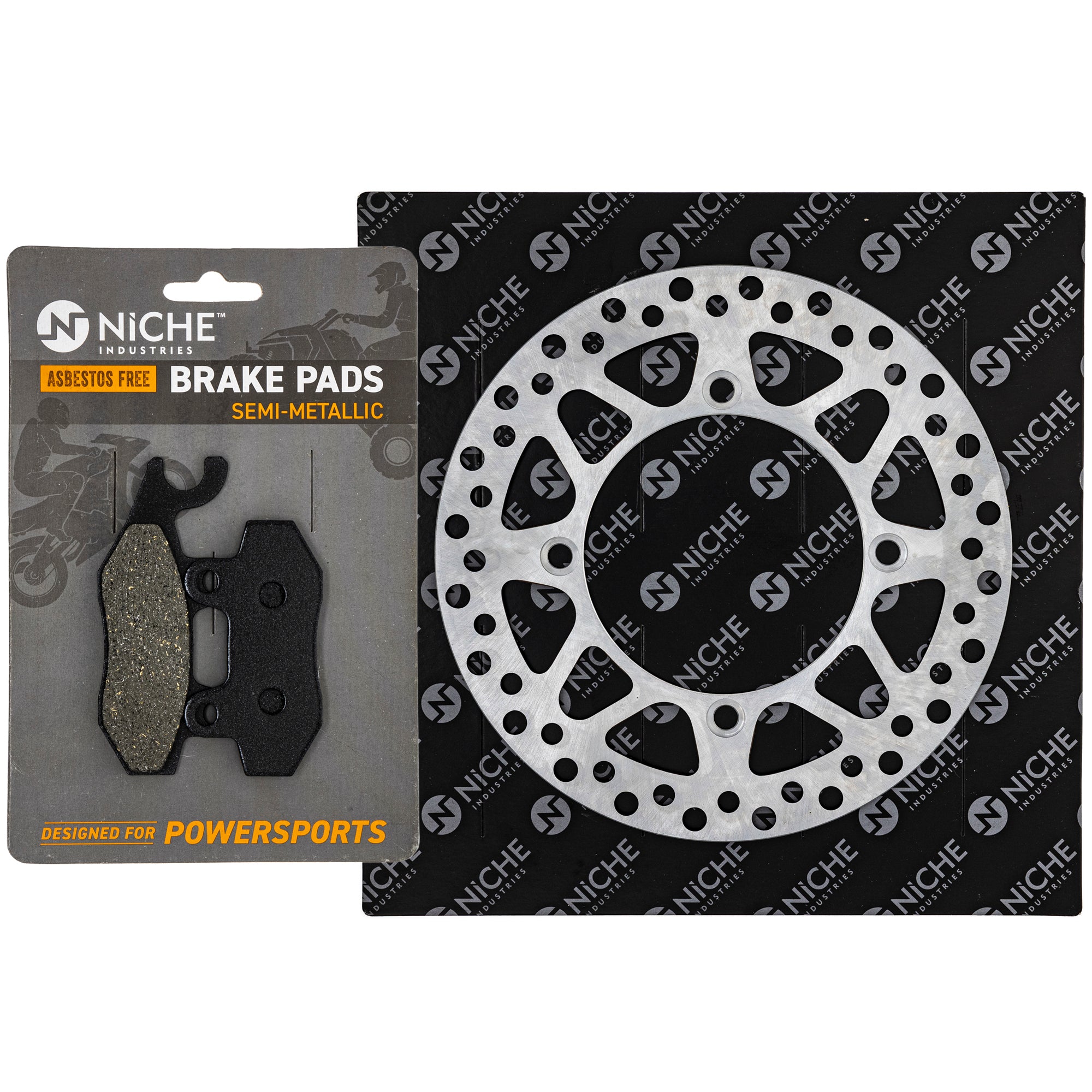 Single Rotor & Brake Pads Set for zOTHER Yamaha Suzuki Polaris Kawasaki DR350SE DR350 NICHE MK1006640