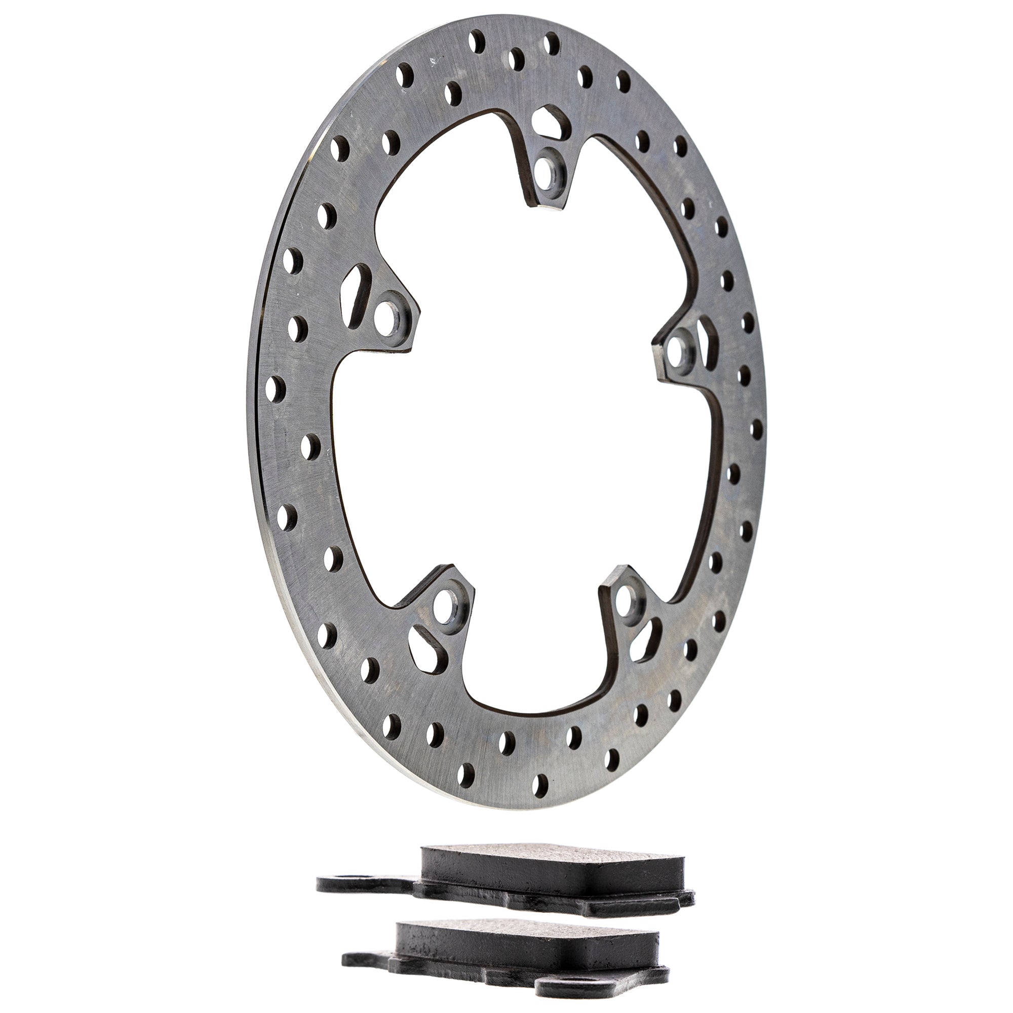 Single Rotor & Brake Pads Set for zOTHER Yamaha Suzuki Polaris Kawasaki BRP Can-Am Ski-Doo NICHE MK1006641