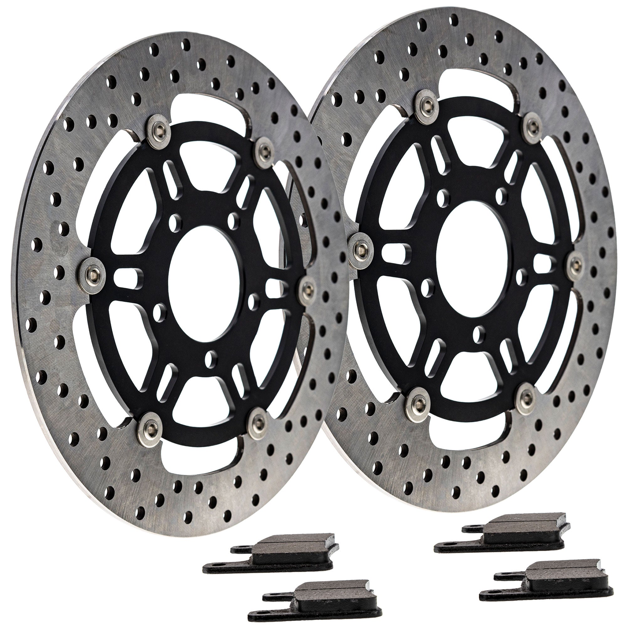 Complete Front or Rear Pad and Rotor Set for zOTHER Kawasaki GSXR750 GSXR600 GSXR1000 NICHE MK1006648