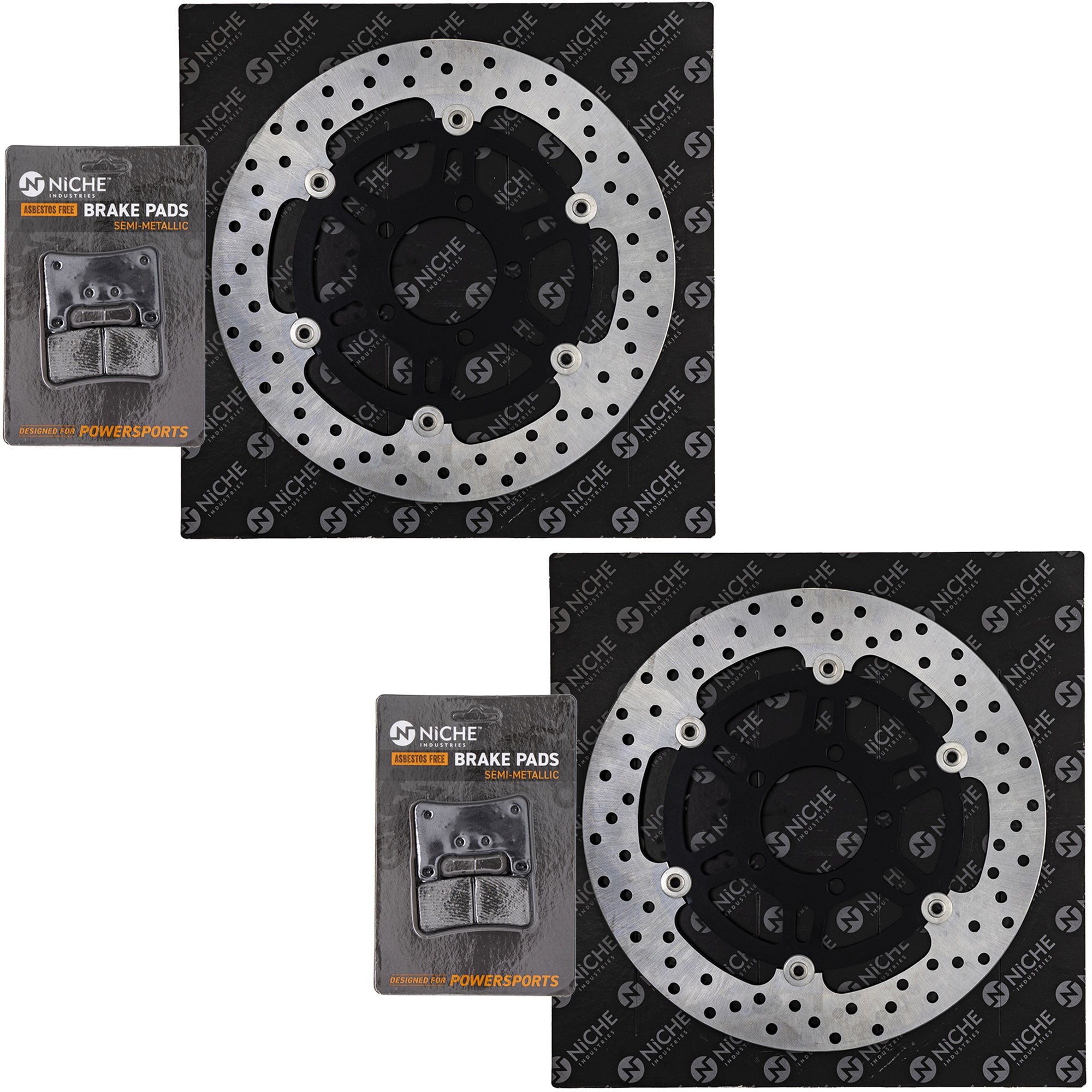 NICHE MK1006648 Brake Pad Set for zOTHER Kawasaki GSXR750 GSXR600