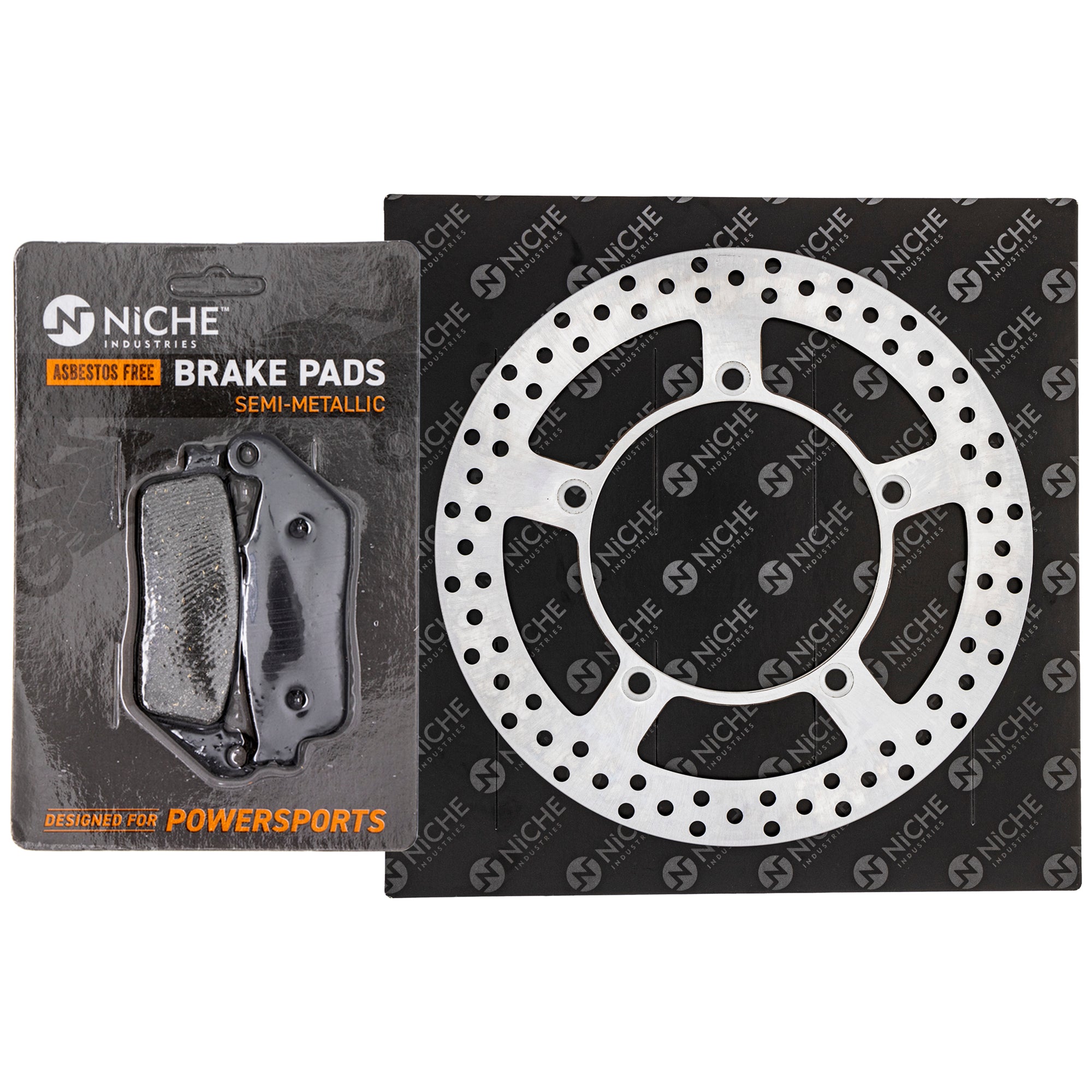 Single Rotor & Brake Pads Set for zOTHER Polaris Shadow 69100-10840 59100-21870 NICHE MK1006650