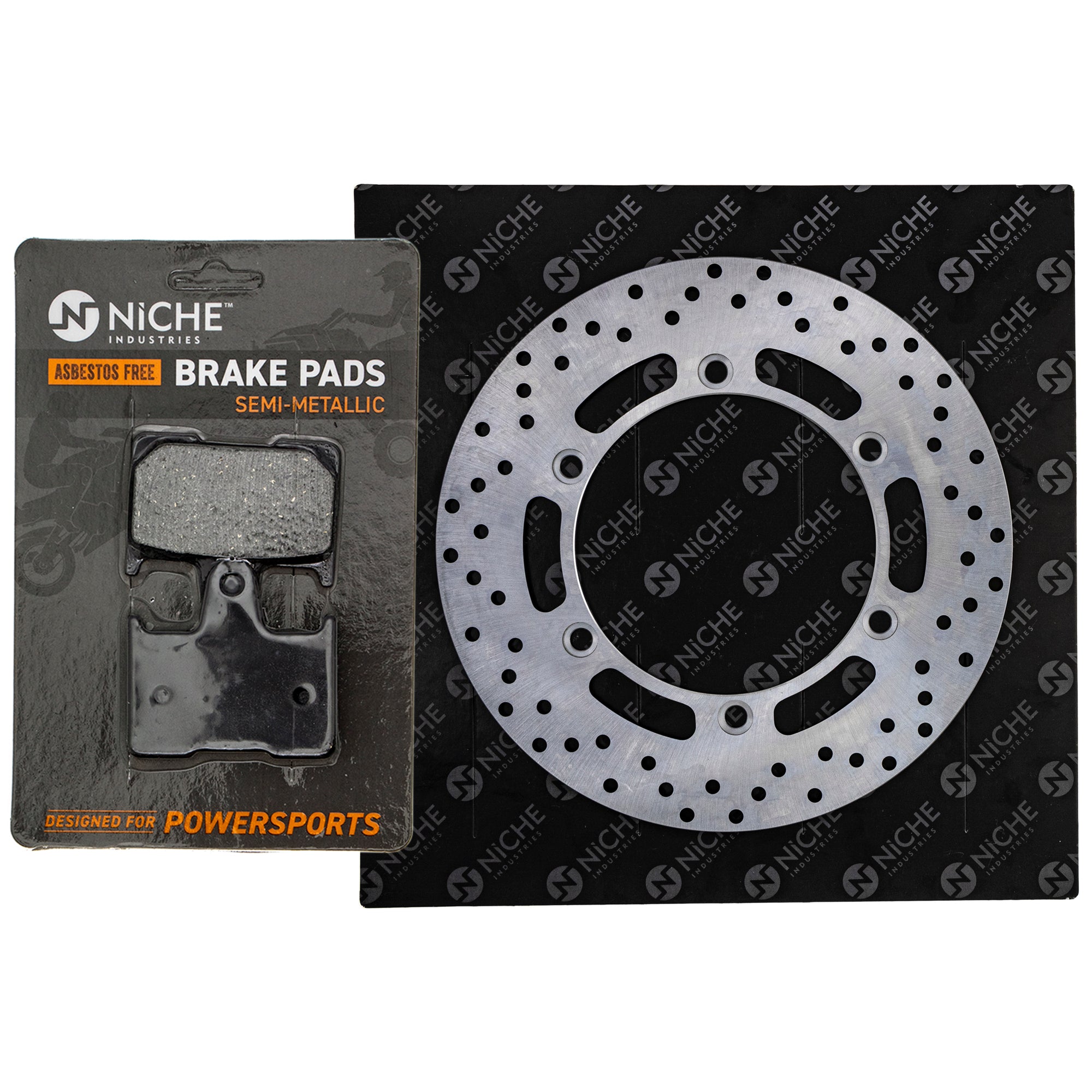 Single Rotor & Brake Pads Set for zOTHER Triumph Suzuki KTM Kawasaki Husqvarna Poulan NICHE MK1006657
