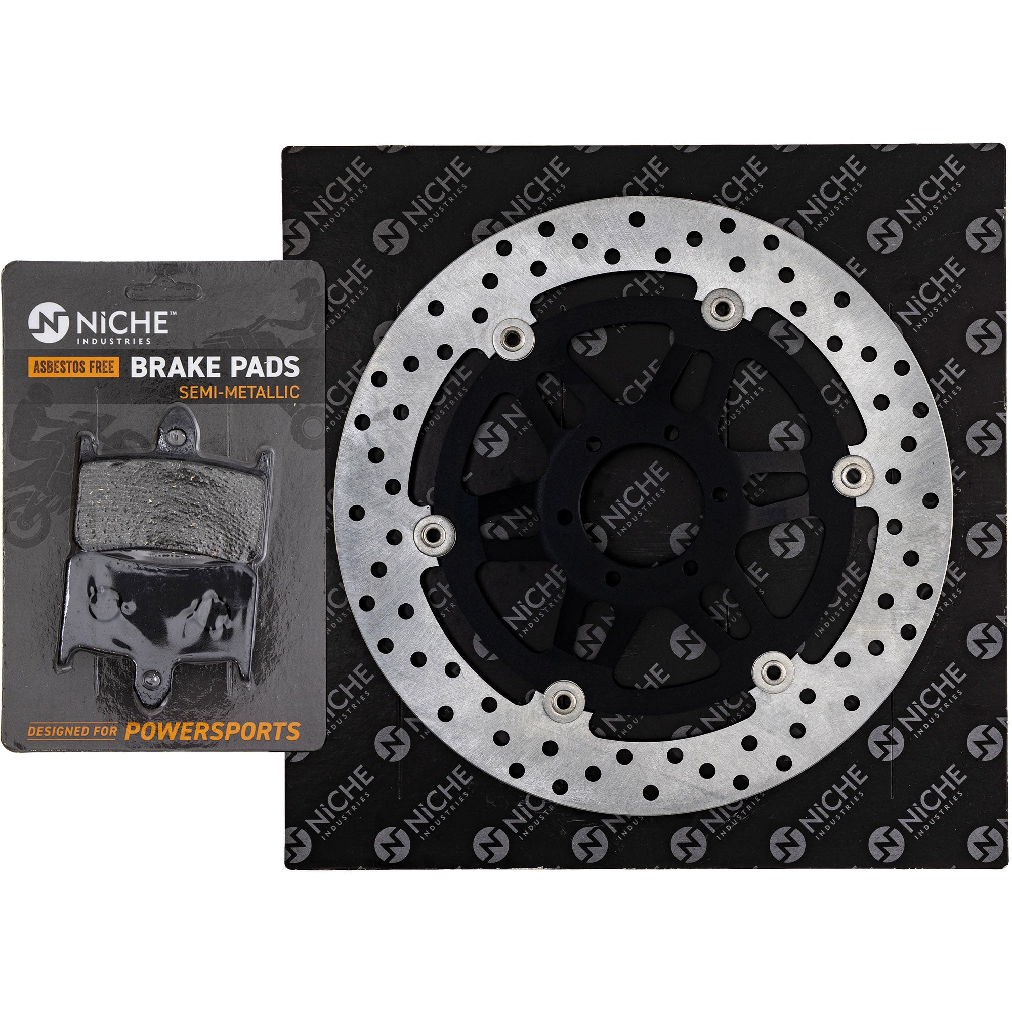 NICHE MK1006681 Single Pad and Rotor Set for zOTHER Triumph KTM