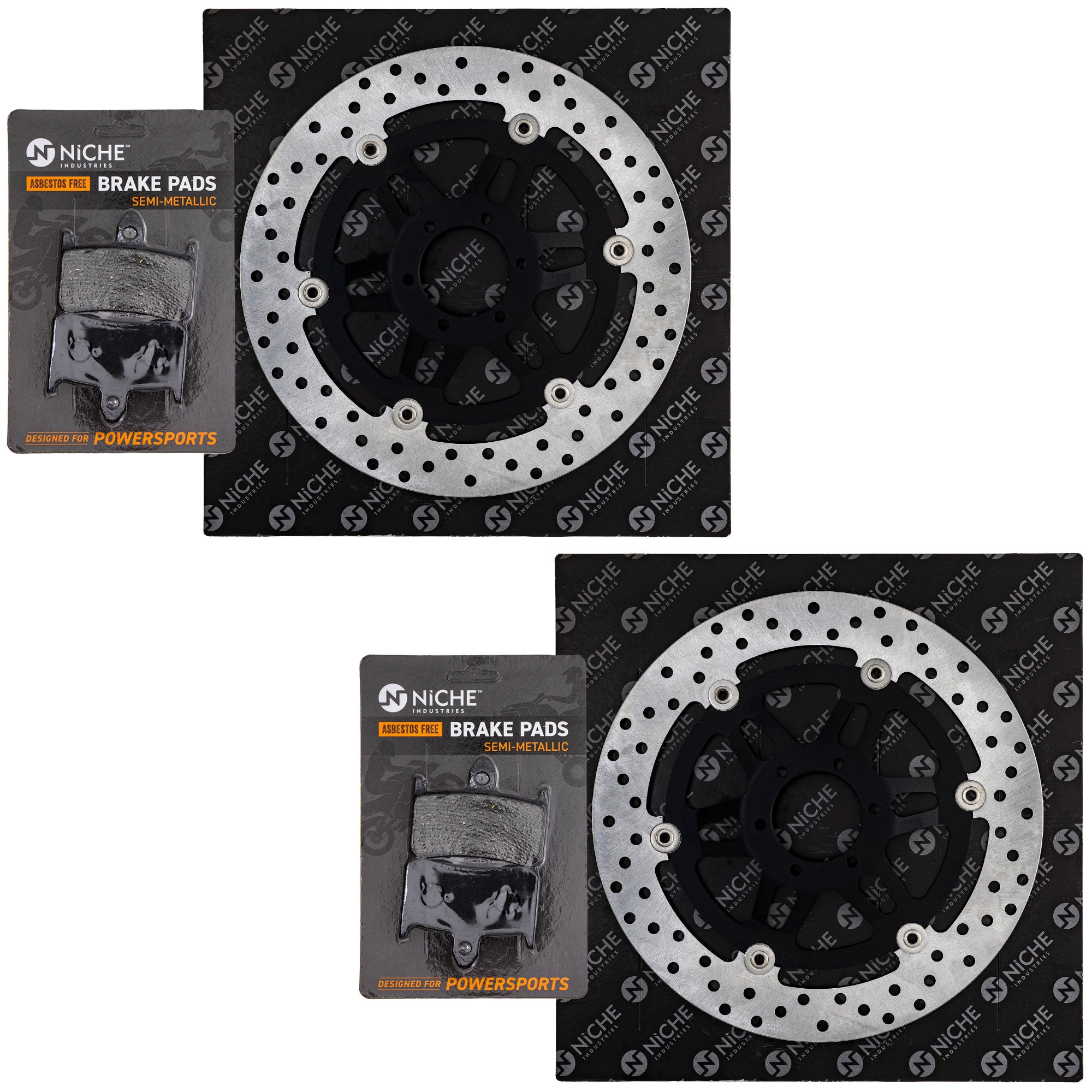 NICHE MK1006682 Brake Pad Set for zOTHER Yamaha Interceptor