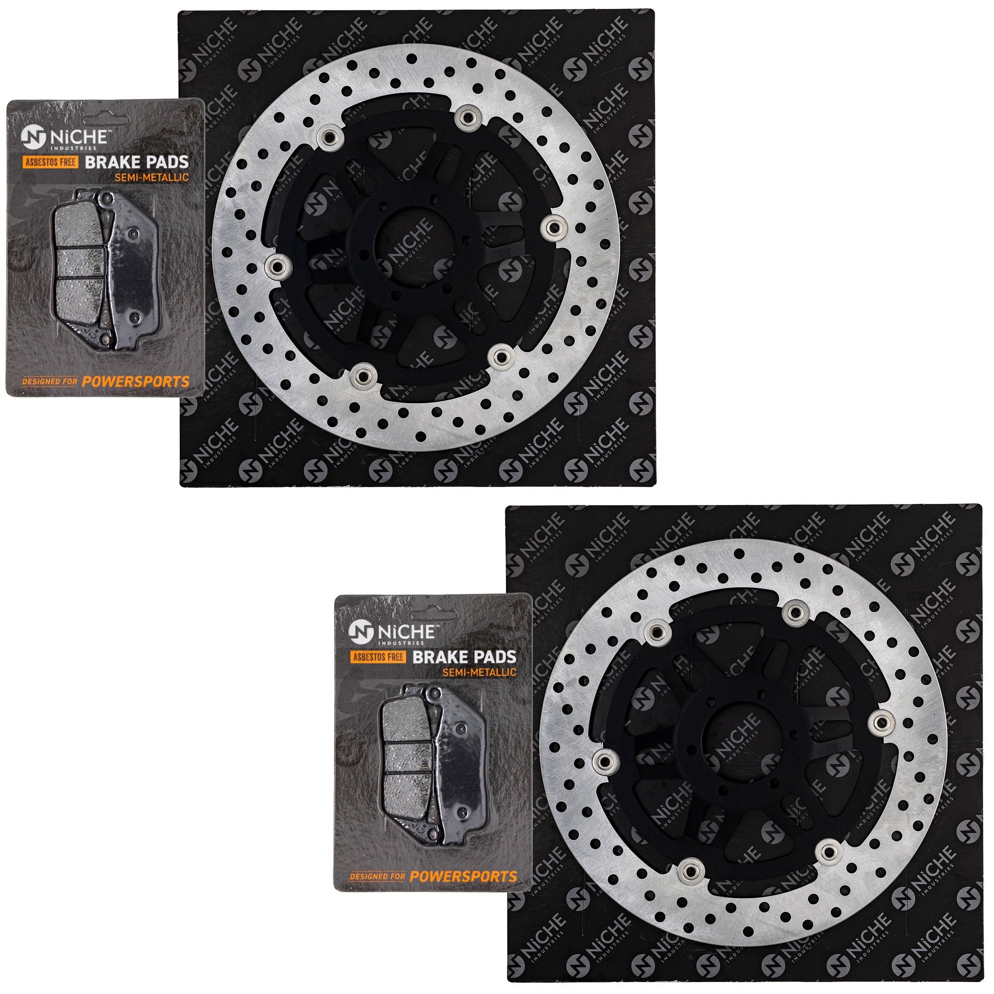 NICHE MK1006683 Brake Pad Set for zOTHER Kawasaki CBR600SJ