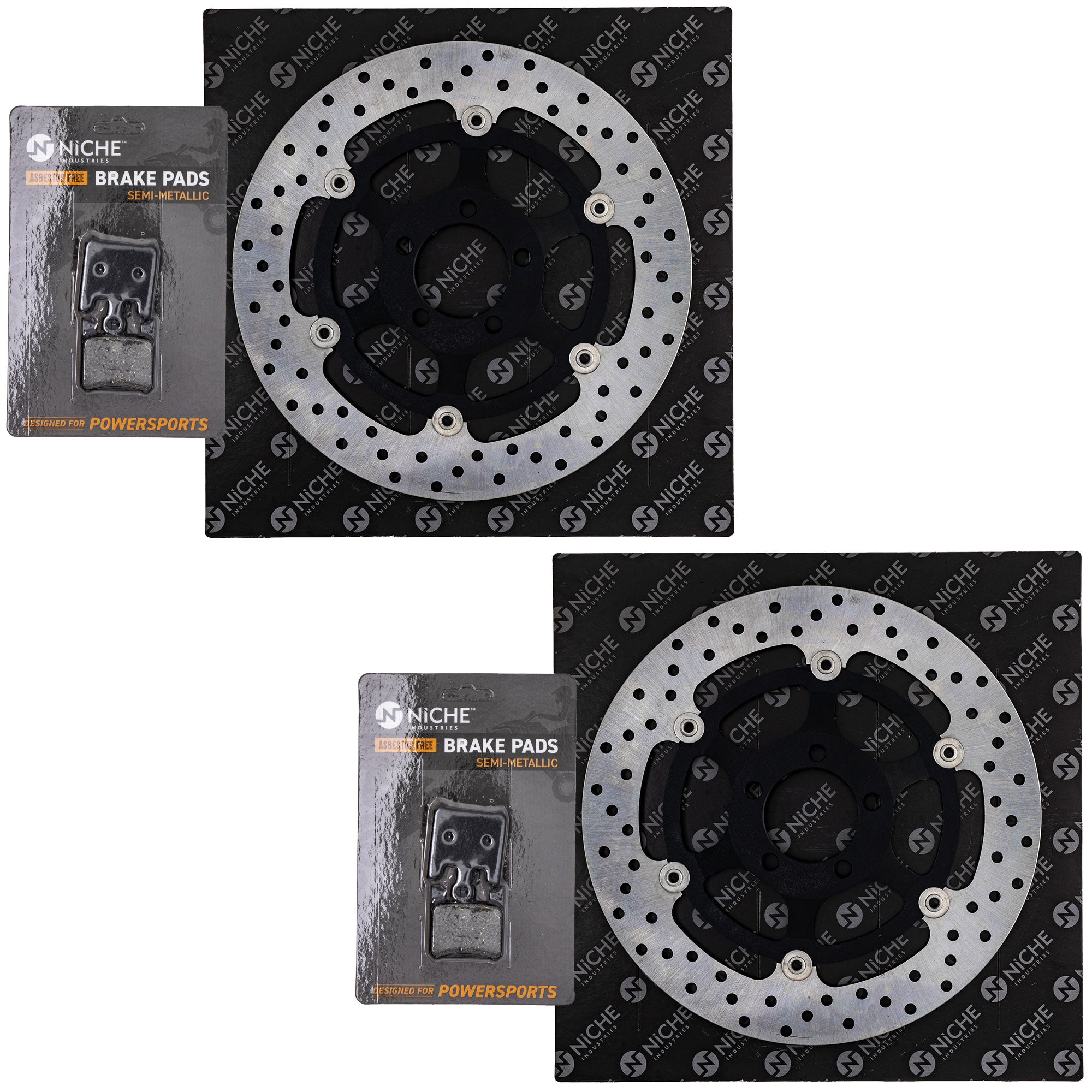 NICHE MK1006689 Brake Pad Set for zOTHER Victory Honda Ninja