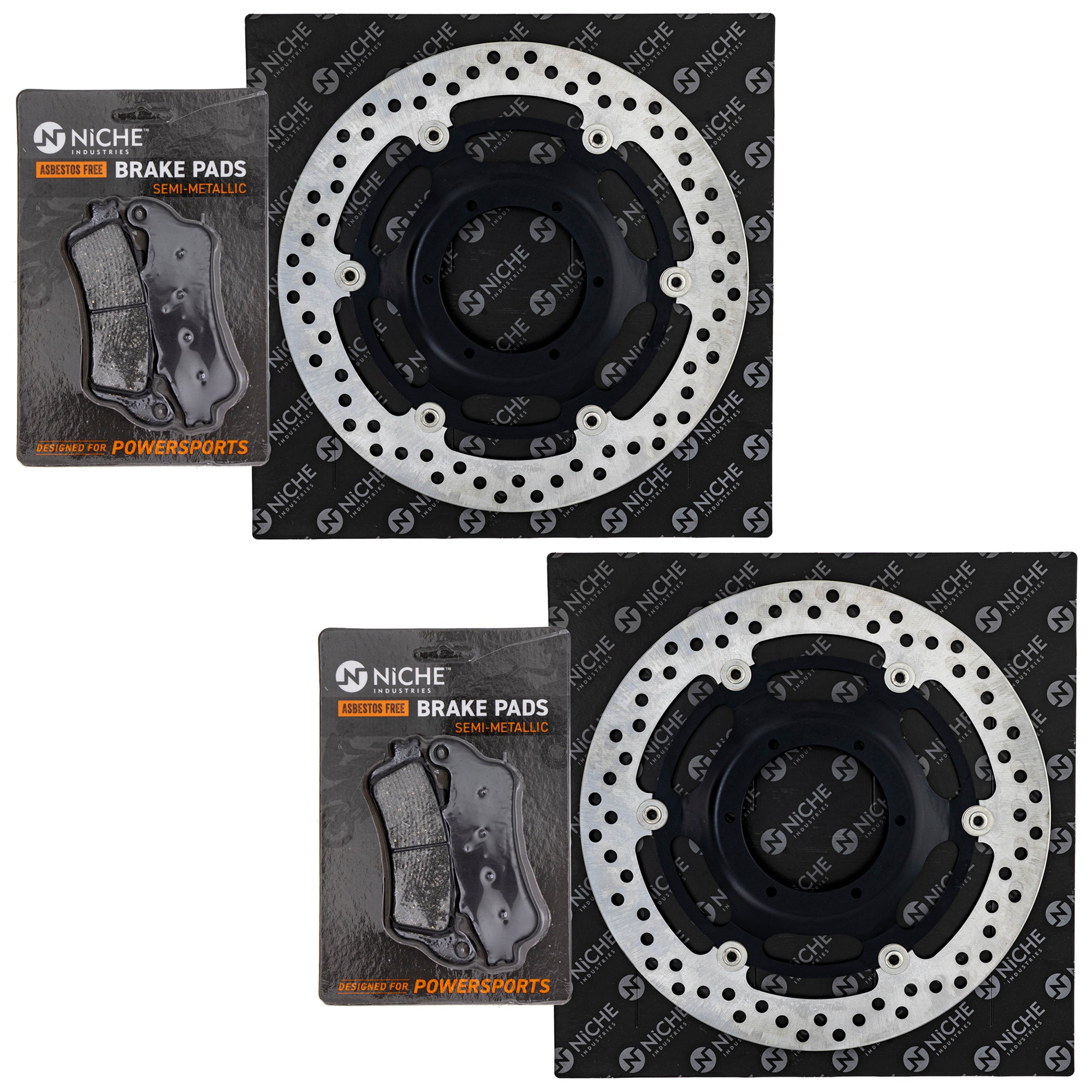 NICHE MK1006692 Brake Pad Set for zOTHER Polaris Honda ST1300