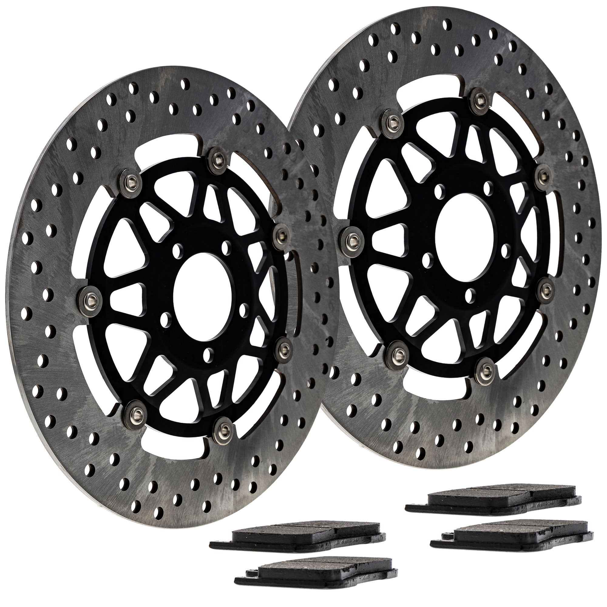 Complete Front or Rear Pad and Rotor Set for zOTHER Suzuki Polaris Kawasaki Honda BMW NICHE MK1006703