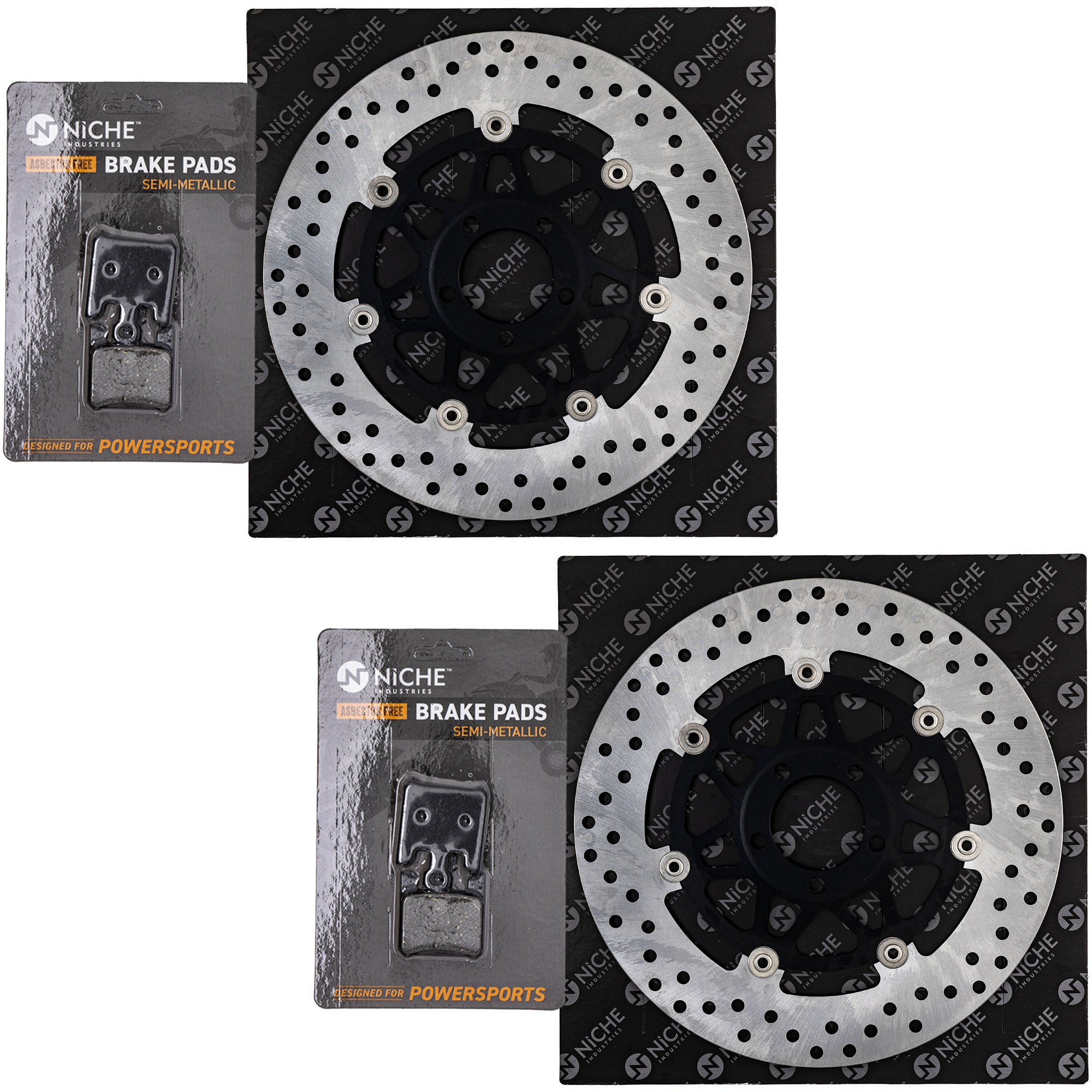 NICHE MK1006704 Brake Pad Set for zOTHER Yamaha Suzuki Kawasaki