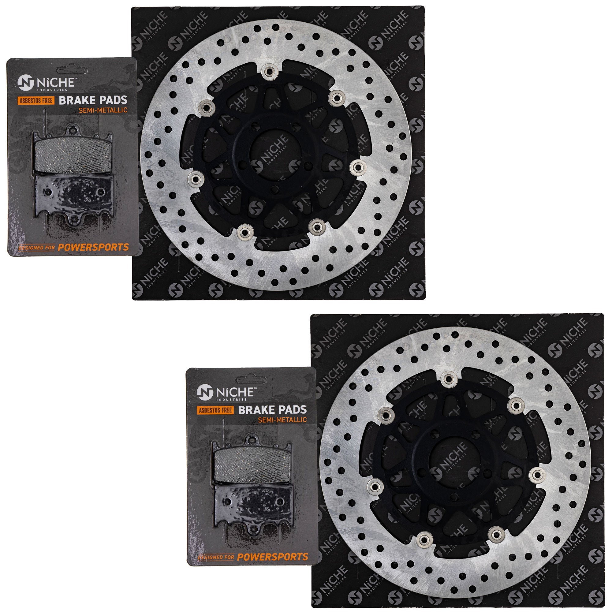 NICHE MK1006705 Brake Pad Set for zOTHER Triumph Ducati BMW Ninja