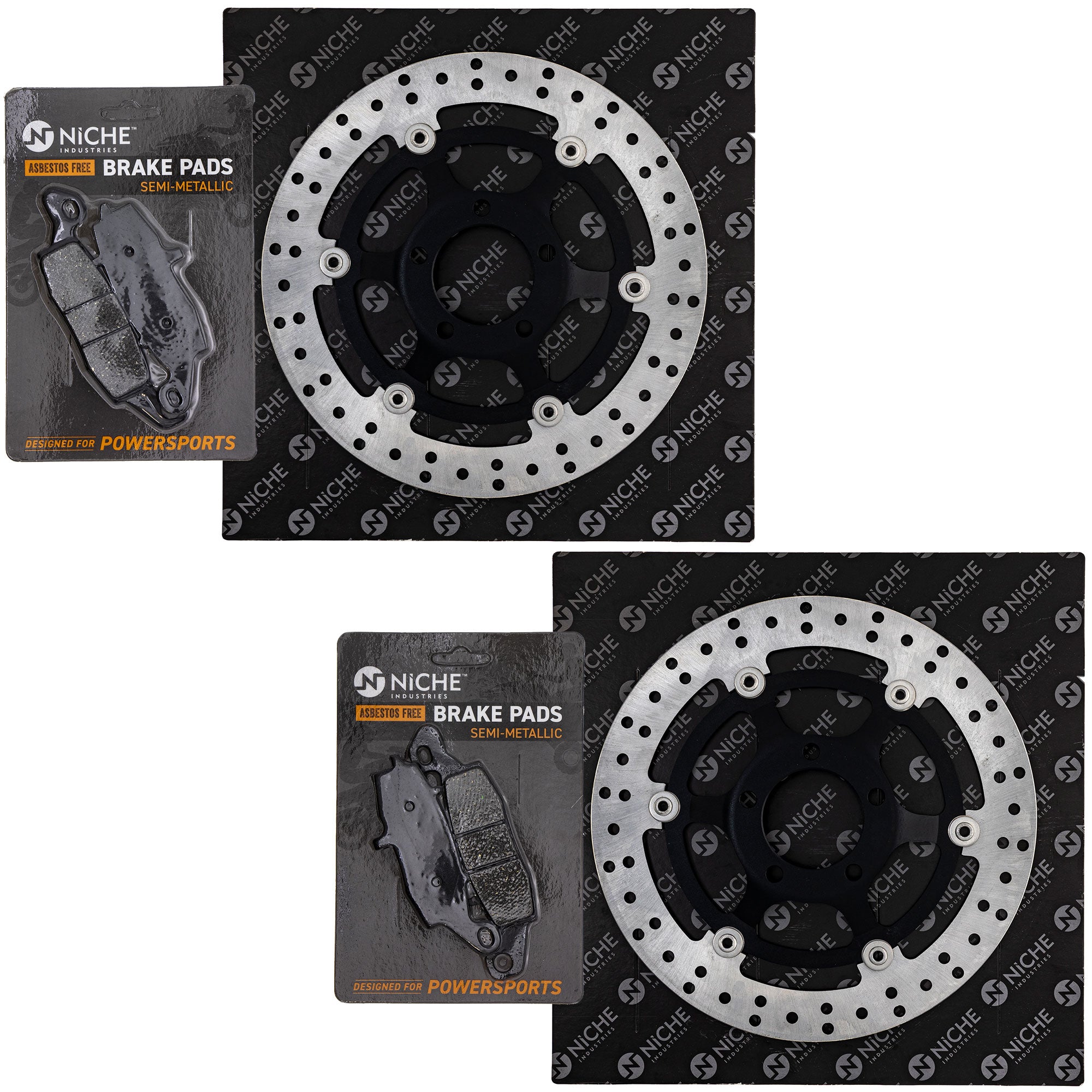 NICHE MK1006724 Brake Pad Set for zOTHER Suzuki Kawasaki BMW