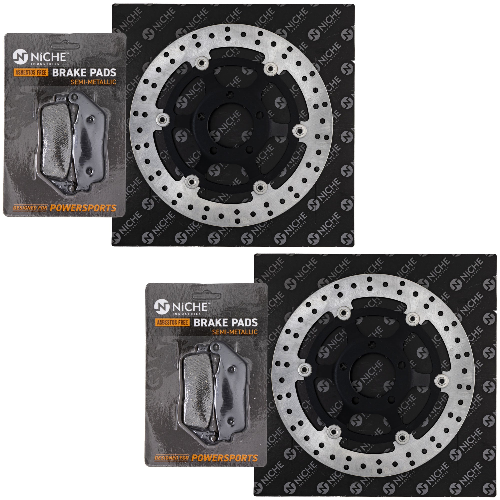 NICHE MK1006725 Brake Pad Set for zOTHER KTM RF600R Bandit