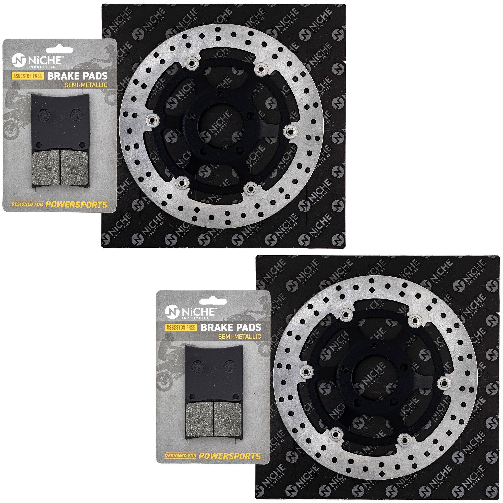 NICHE MK1006728 Brake Pad Set for zOTHER Yamaha Triumph Katana
