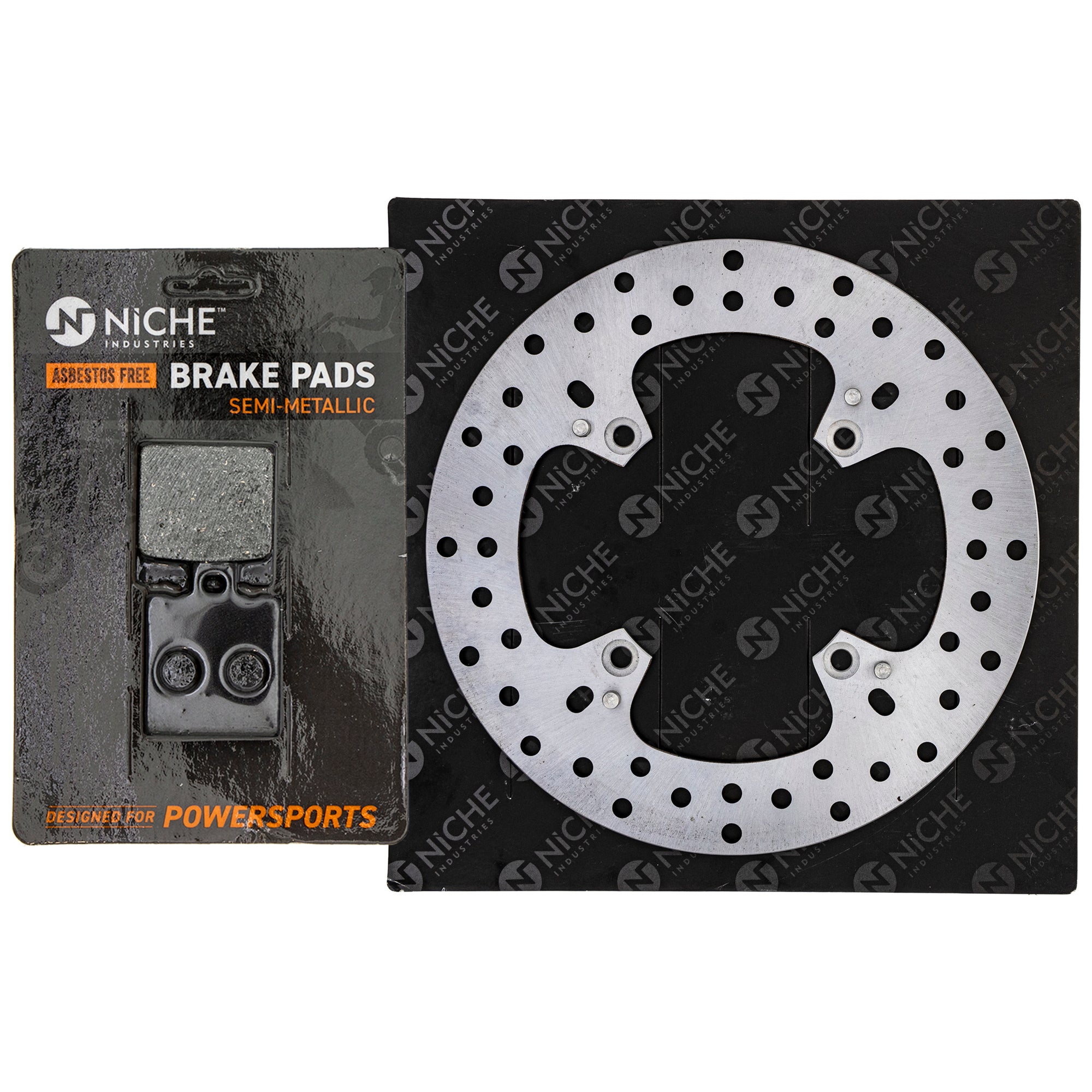 Single Rotor & Brake Pads Set for zOTHER Suzuki Kawasaki Monster 613-4-073-1A 613-4-054-1A NICHE MK1006737