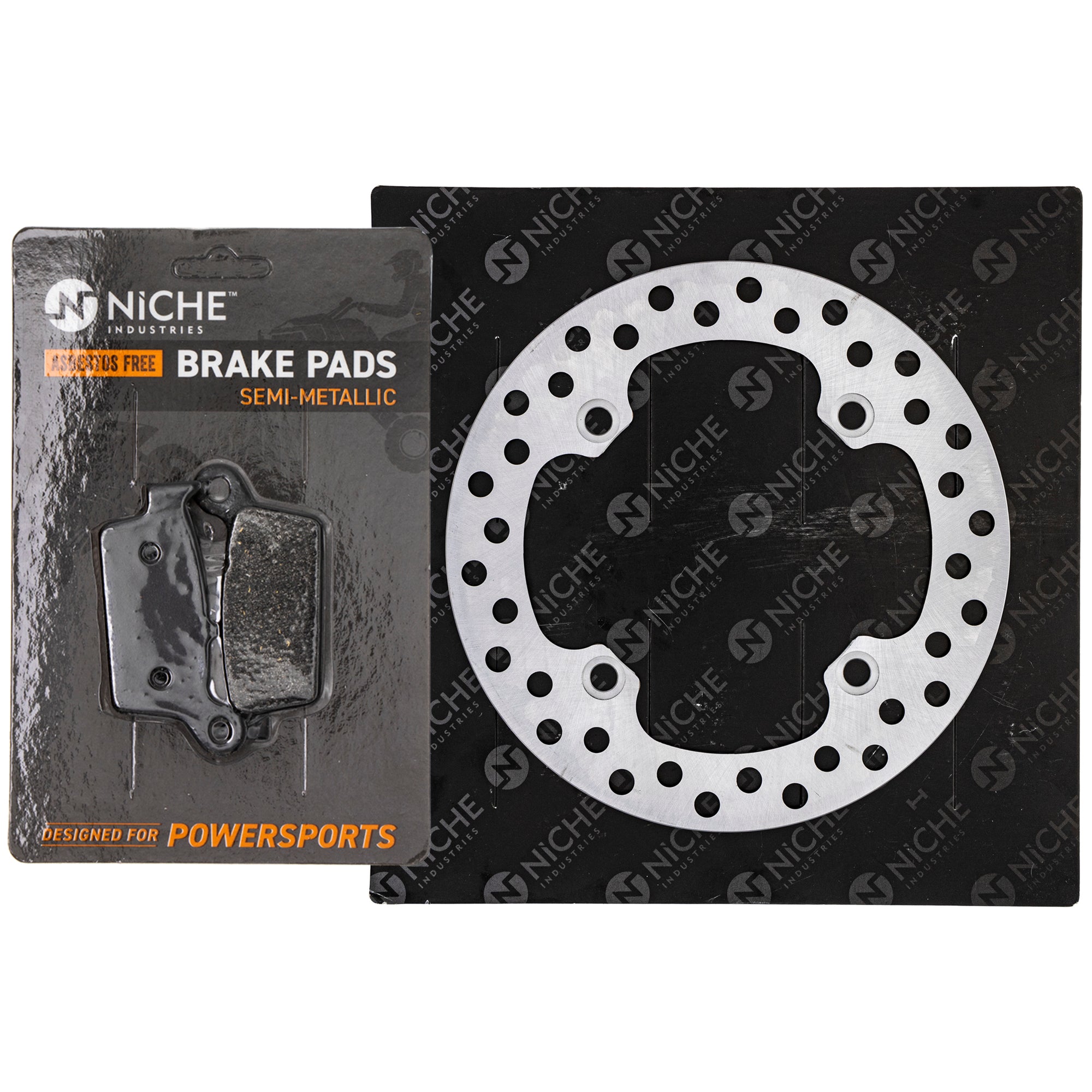 Single Rotor & Brake Pads Set for zOTHER CR500R CR250R CR125R 43105-KZ1-415 43105-MY6-415 NICHE MK1006755