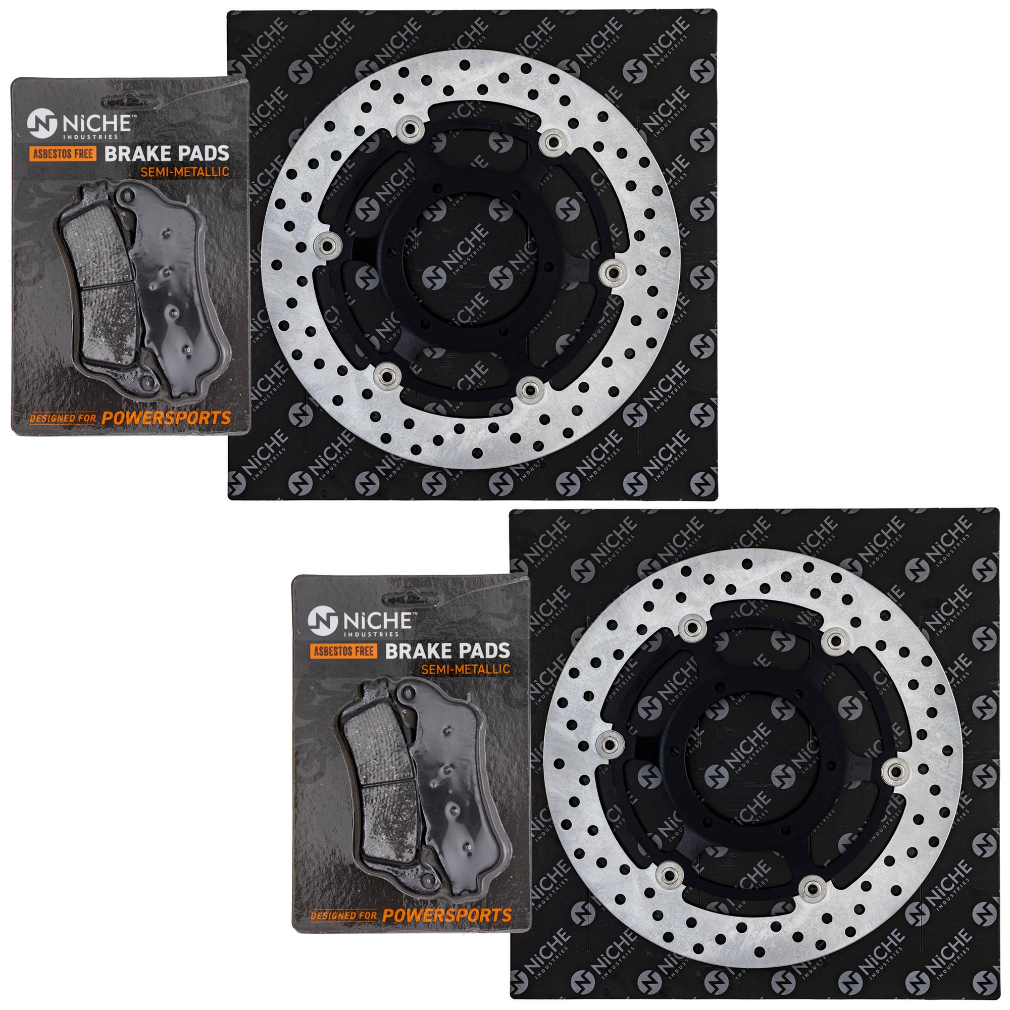 NICHE MK1006766 Brake Pad Set for zOTHER Suzuki VTX1800T VTX1800S