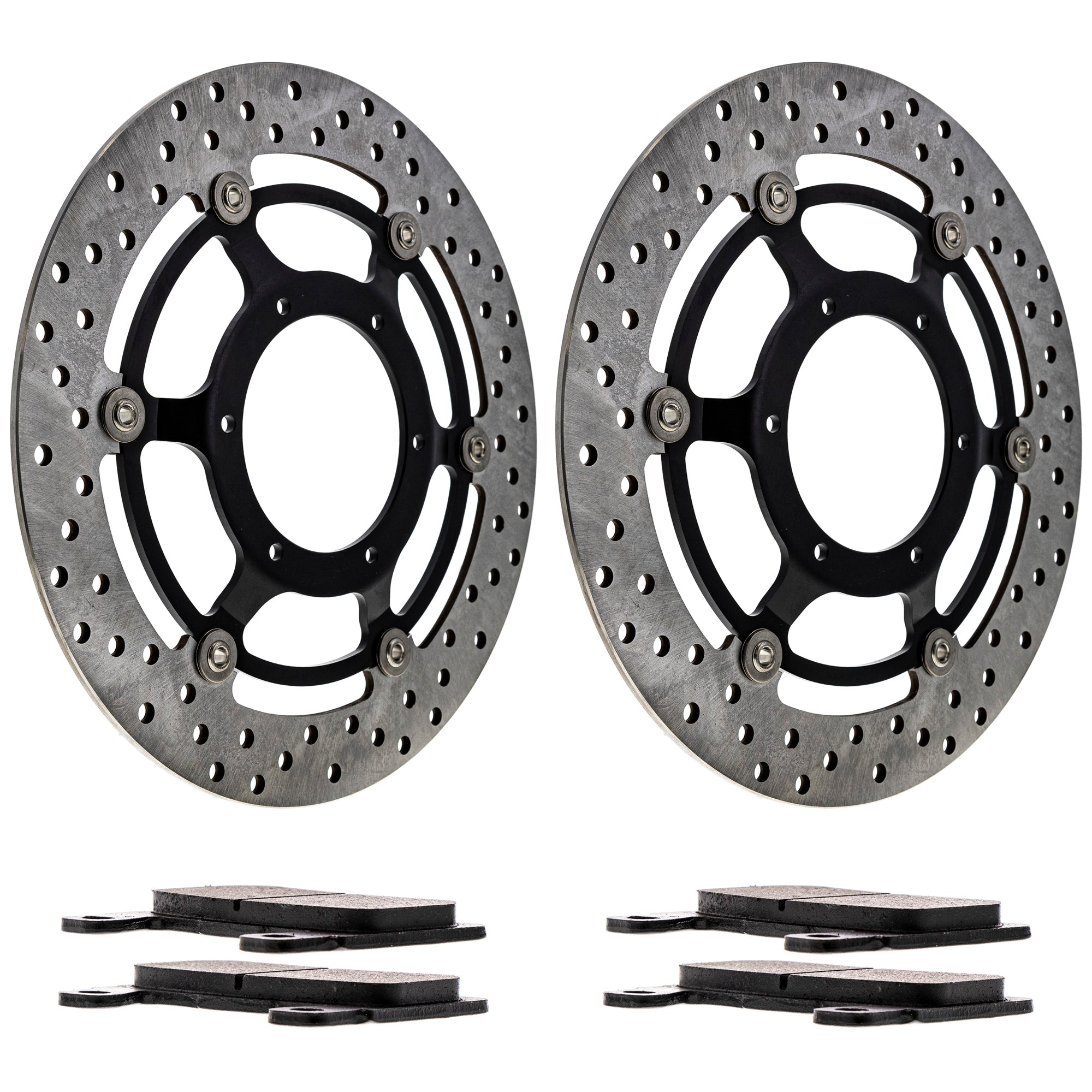 Front Brake Rotors and Pads Kit for zOTHER Triumph Ducati BMW CBR600F4i 43082-0131 NICHE MK1006767