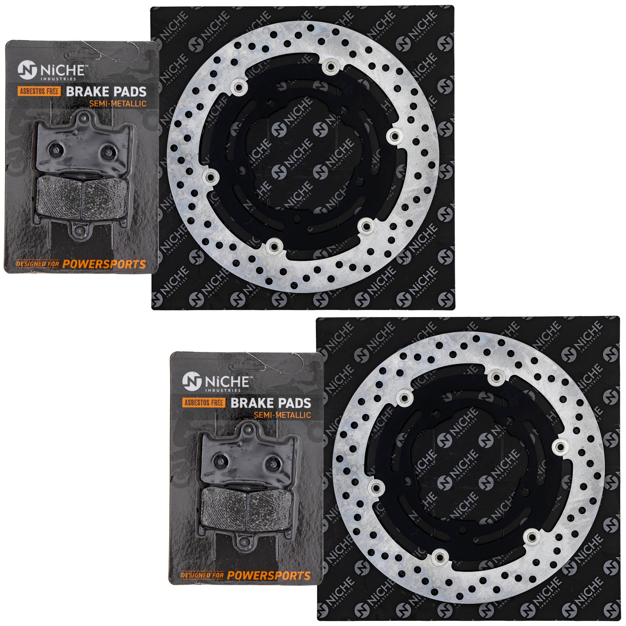 NICHE MK1006776 Brake Pad Set for zOTHER Yamaha Polaris BKing