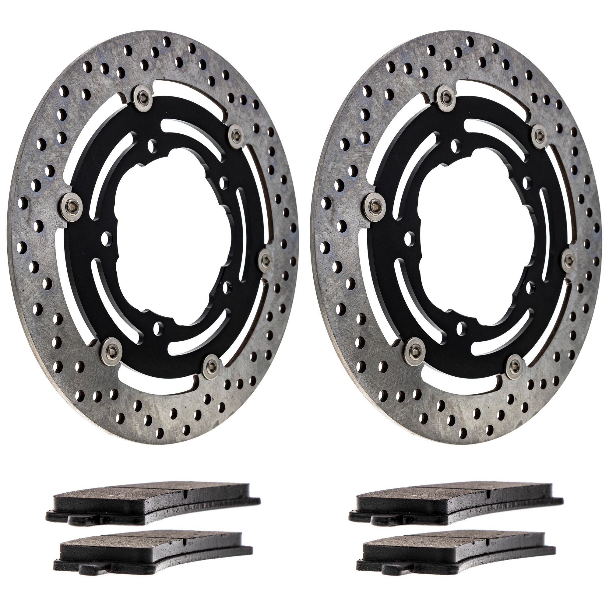 Front Brake Rotors and Pads Kit for zOTHER Kawasaki Hayabusa NICHE MK1006777