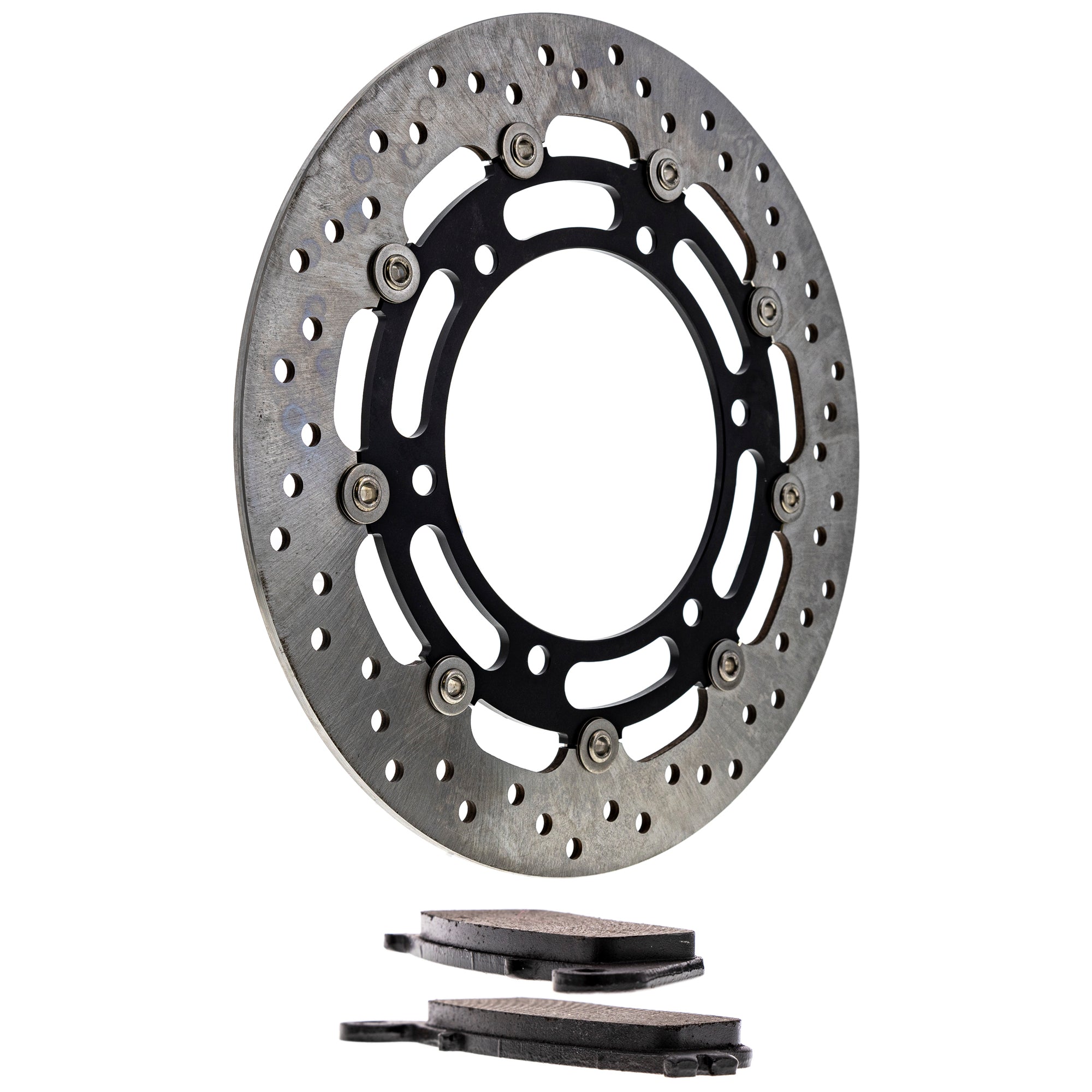 Single Rotor & Brake Pads Set for zOTHER Yamaha Shadow Magna Hawk 69100-10840 59100-21870 NICHE MK1006779