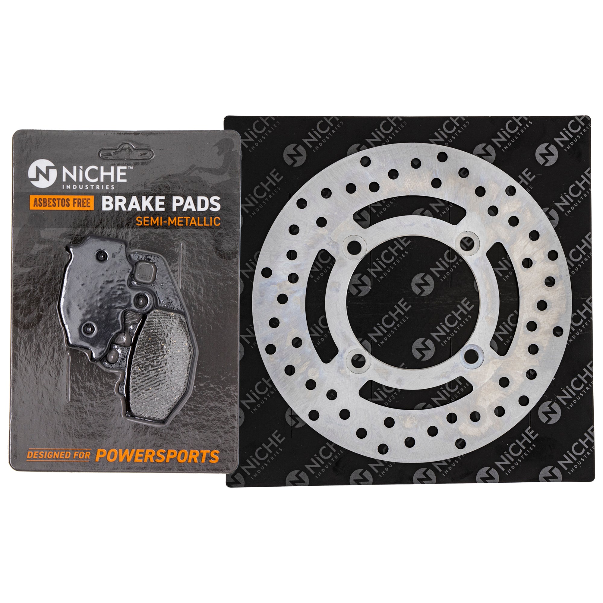 Single Rotor & Brake Pads Set for zOTHER Triumph BMW ZZR600 Ninja 43082-1213 43082-0004 NICHE MK1006786