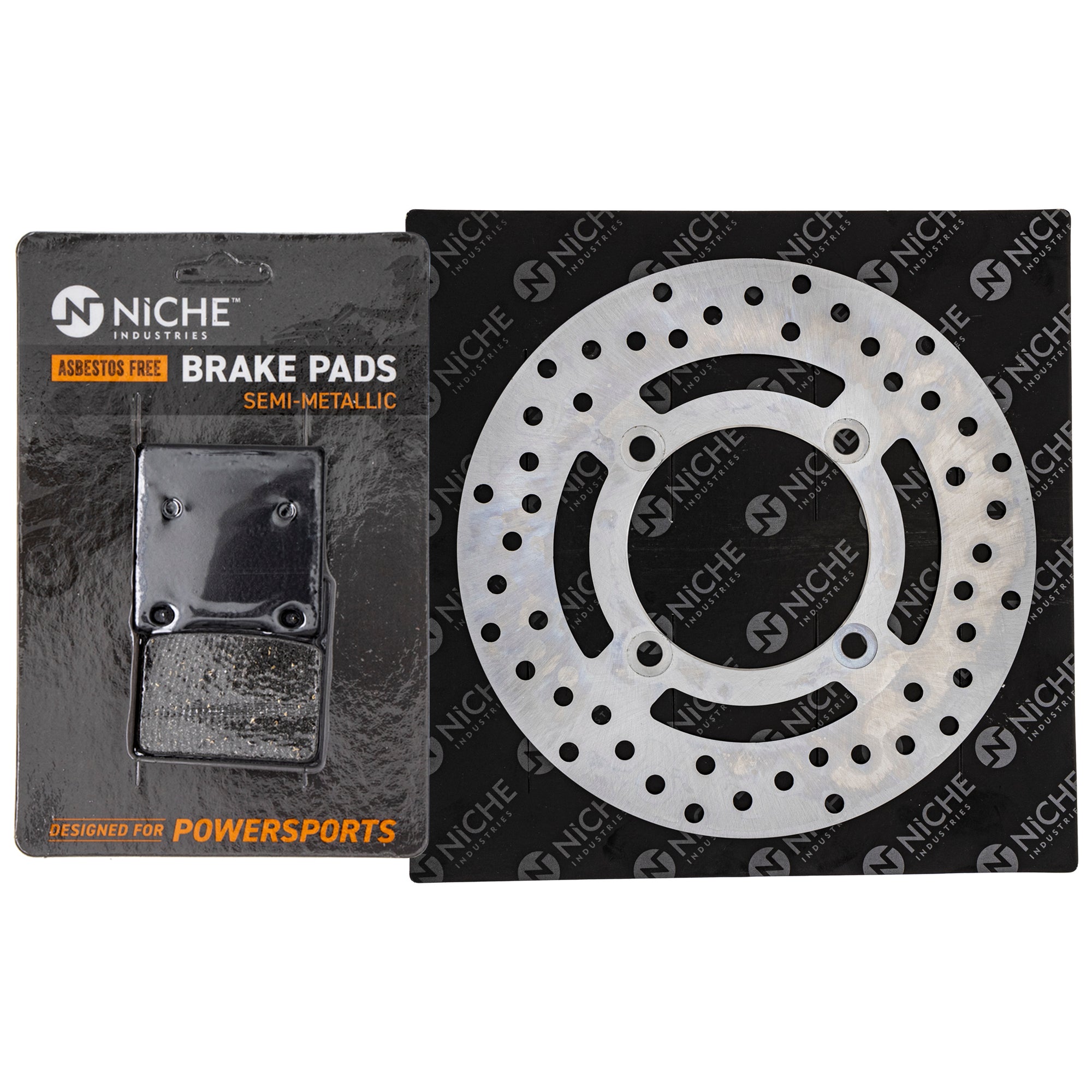 Single Rotor & Brake Pads Set for zOTHER Yamaha ZZR600 Zephyr Ninja 43082-1200 43082-1257 NICHE MK1006787