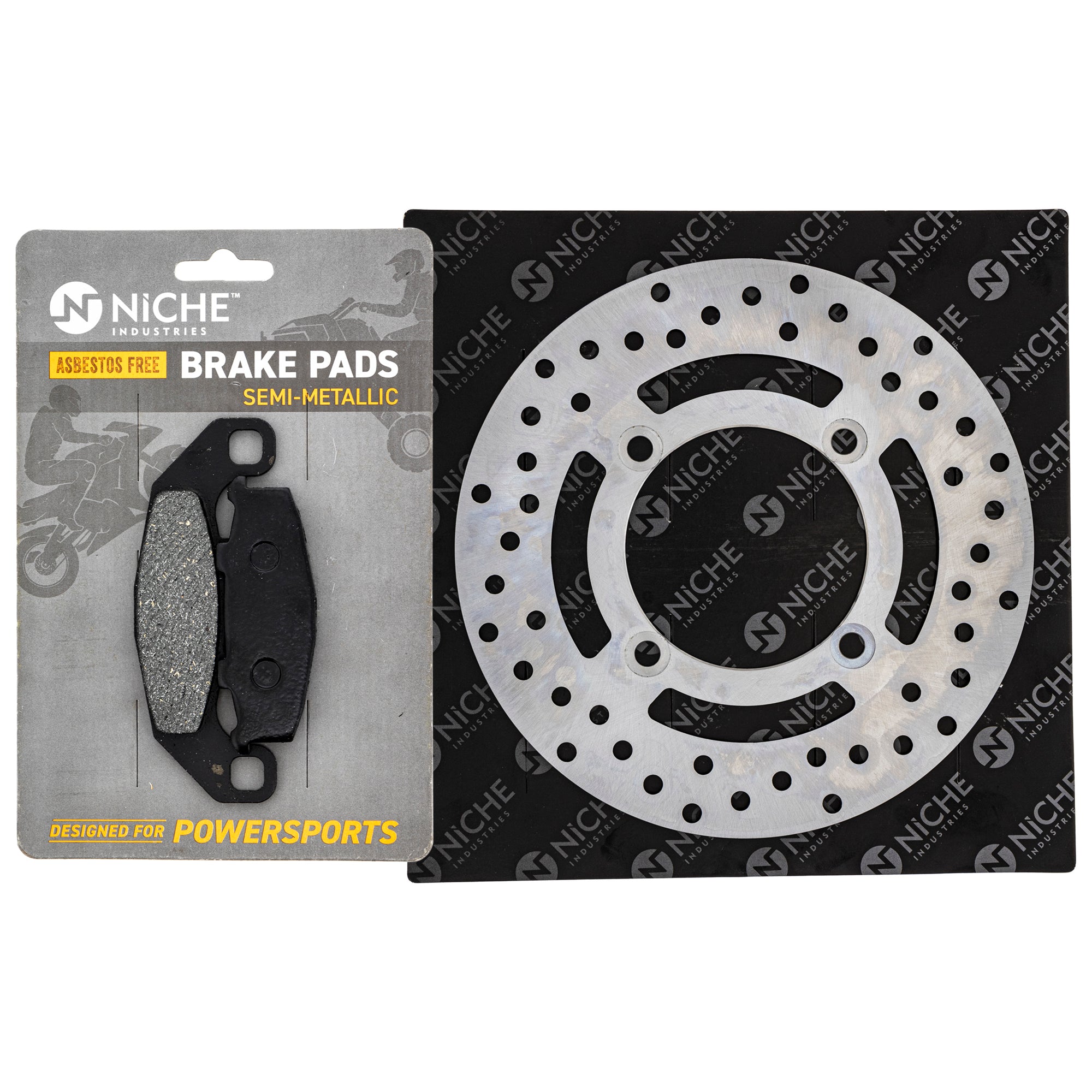 Single Rotor & Brake Pads Set for zOTHER Honda Zephyr 43082-1145 NICHE MK1006788