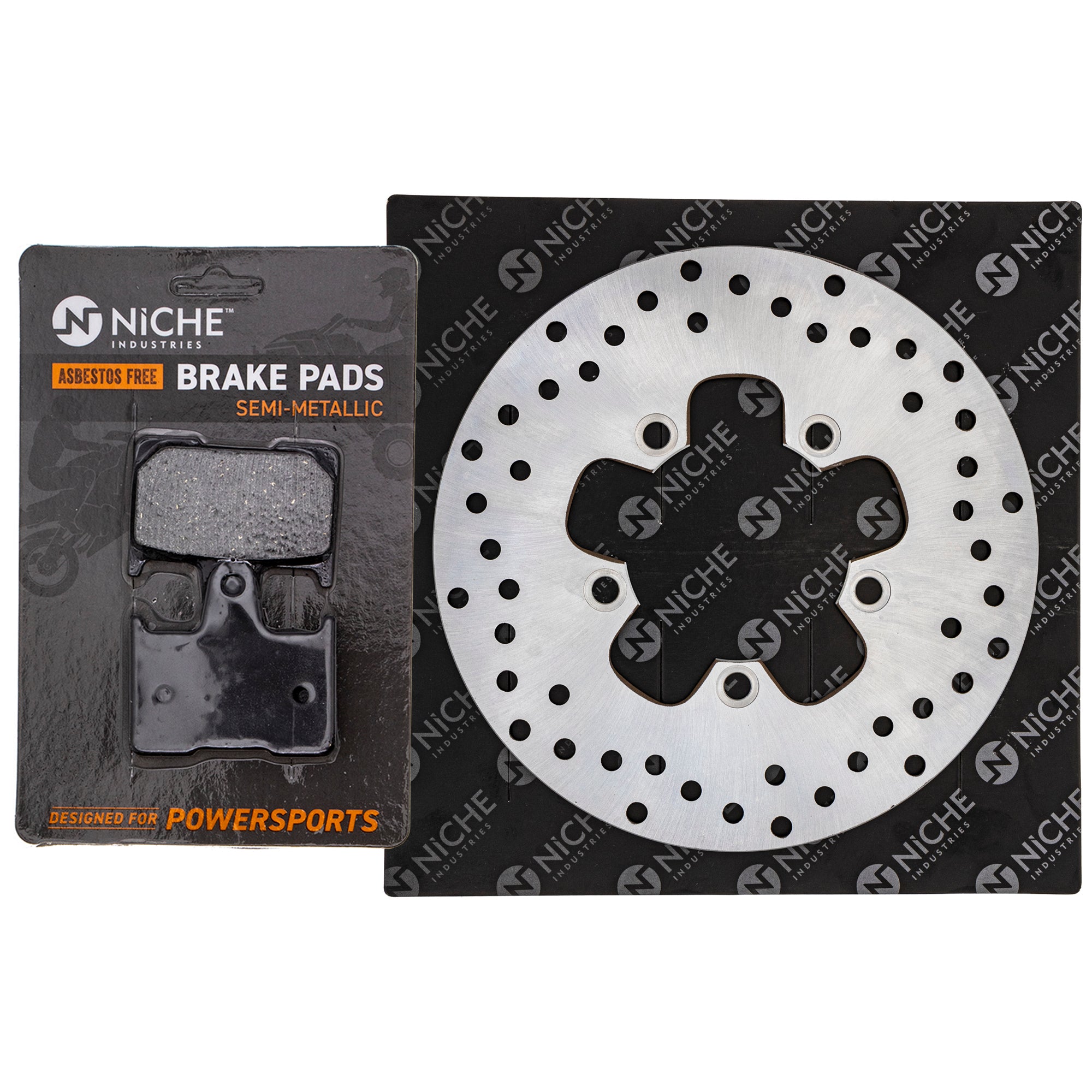 Single Rotor & Brake Pads Set for zOTHER Yamaha Bandit 41300053 43082-0055 69100-40840 NICHE MK1006793