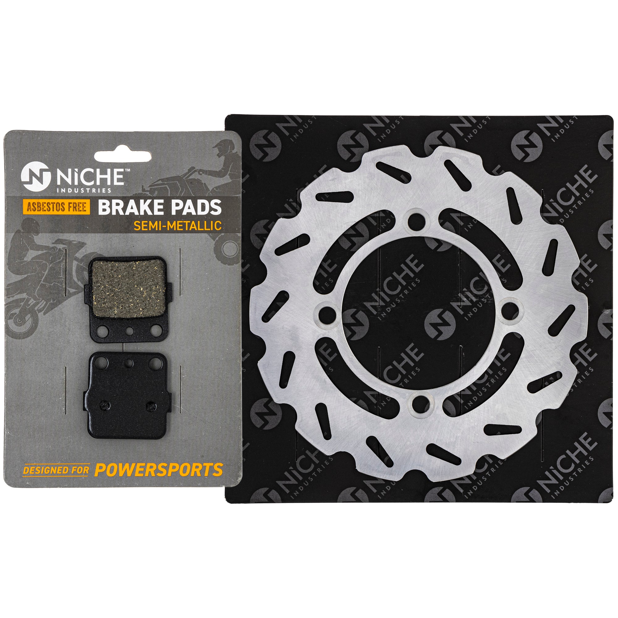 Single Rotor & Brake Pads Set for zOTHER Suzuki Kawasaki KX85 KX100 KLX140L KLX140 NICHE MK1006796