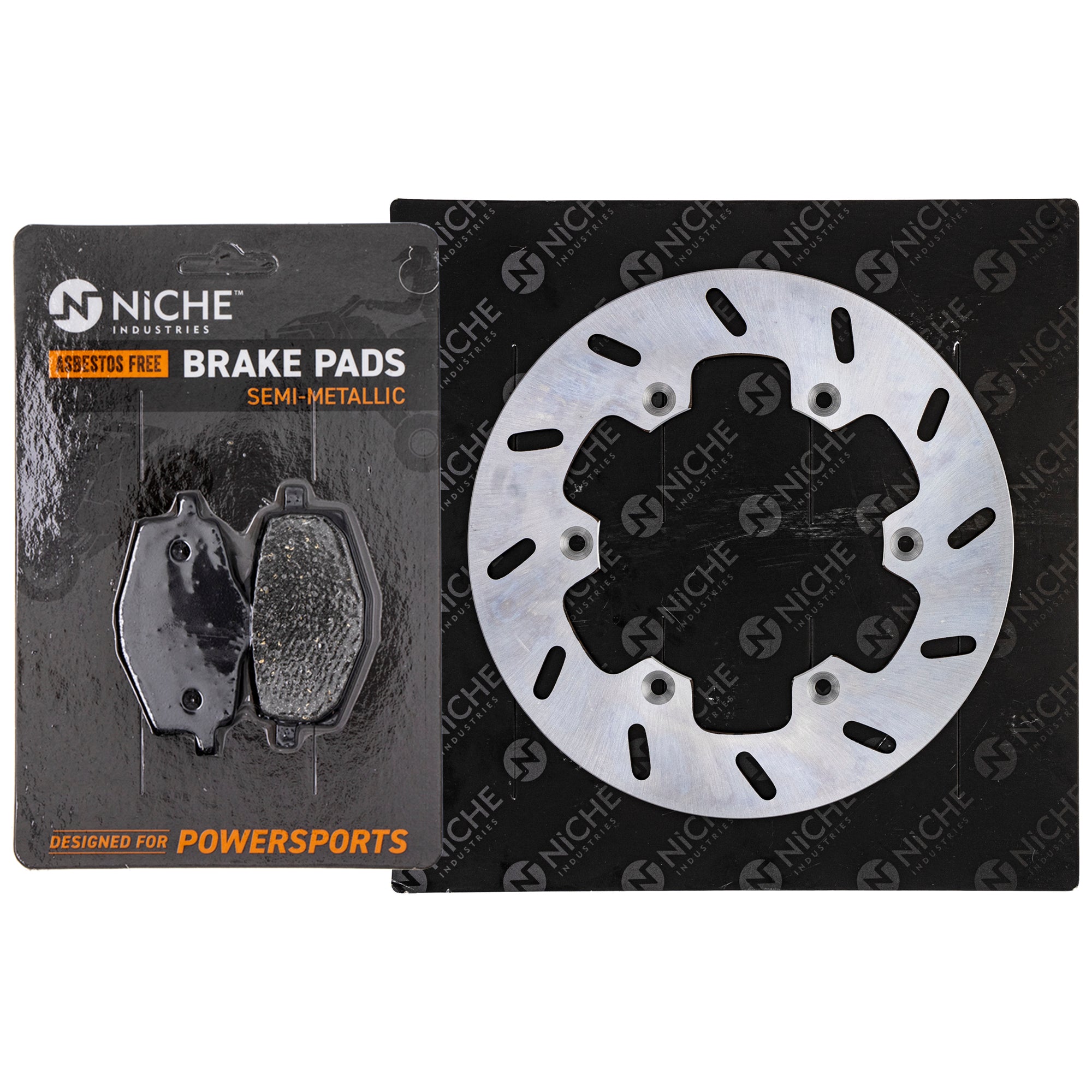 Single Rotor & Brake Pads Set for zOTHER Yamaha Suzuki Kawasaki BRP Can-Am Ski-Doo Sea-Doo NICHE MK1006807