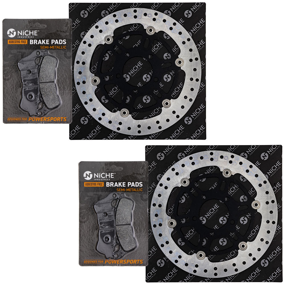 NICHE MK1006838 Brake Pad Set for zOTHER Victory Triumph Suzuki