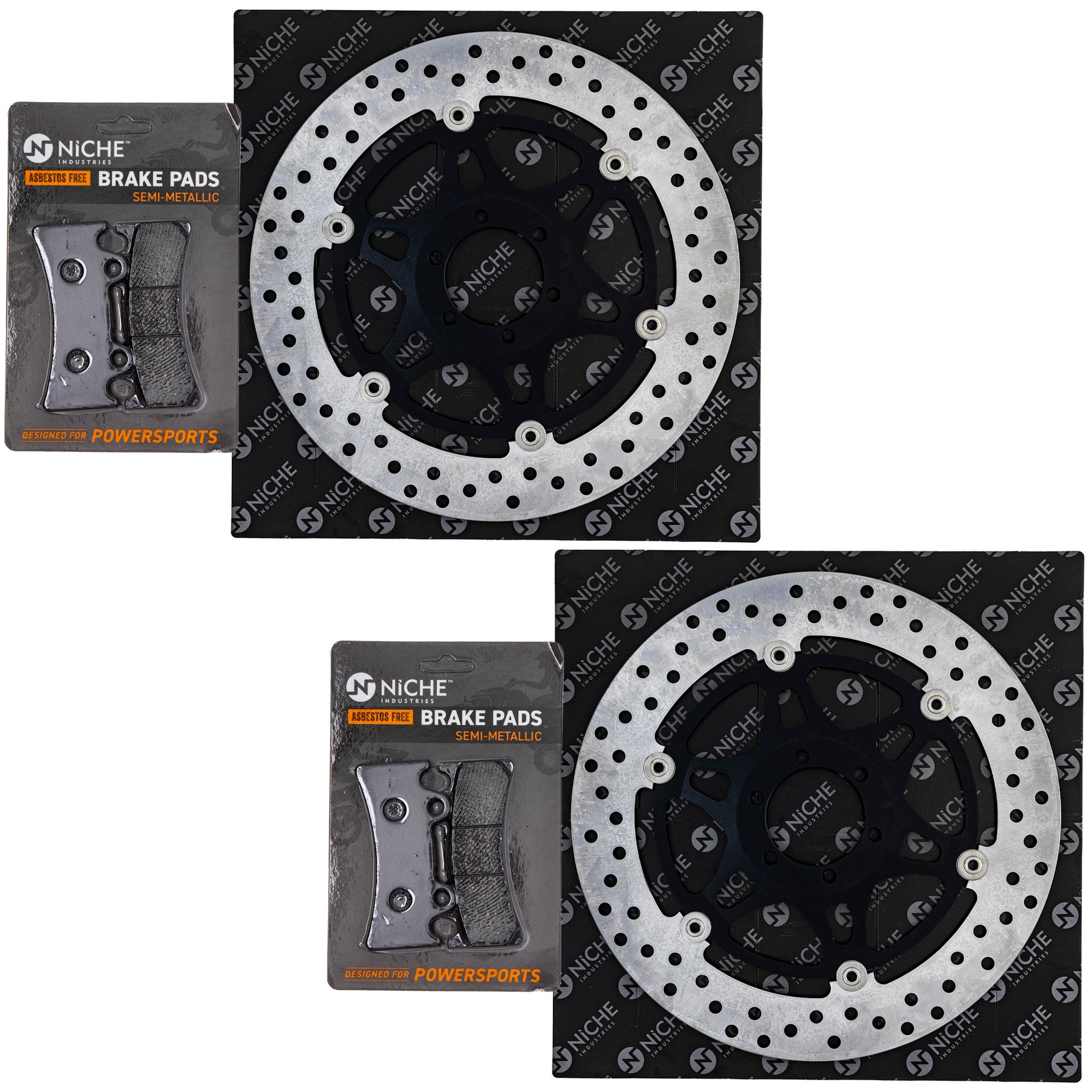 NICHE MK1006854 Brake Pad Set for zOTHER Triumph YZF750R FZR1000