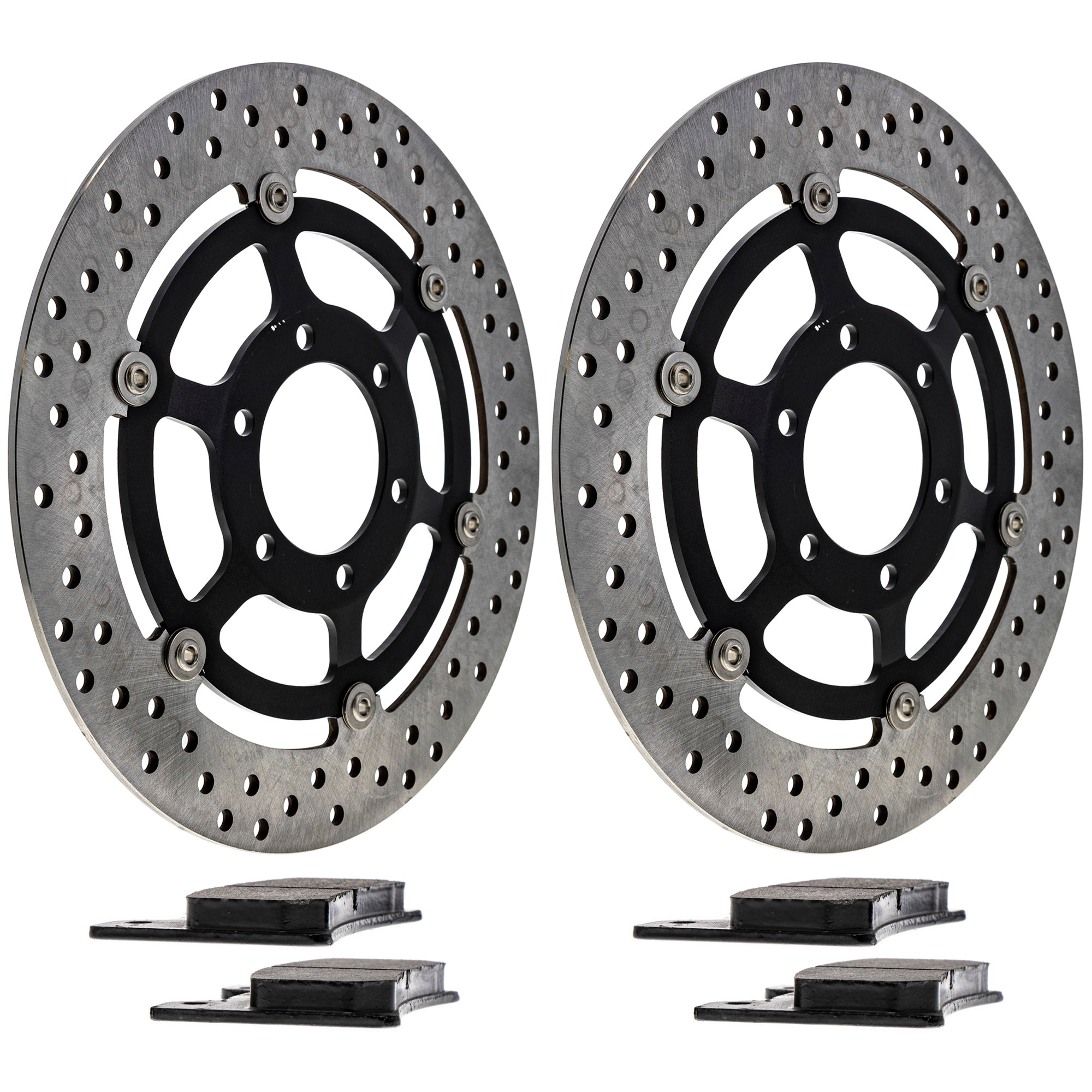 Front Brake Rotors and Pads Kit for zOTHER KTM Husqvarna Poulan Craftsman AYP RedMax NICHE MK1006869